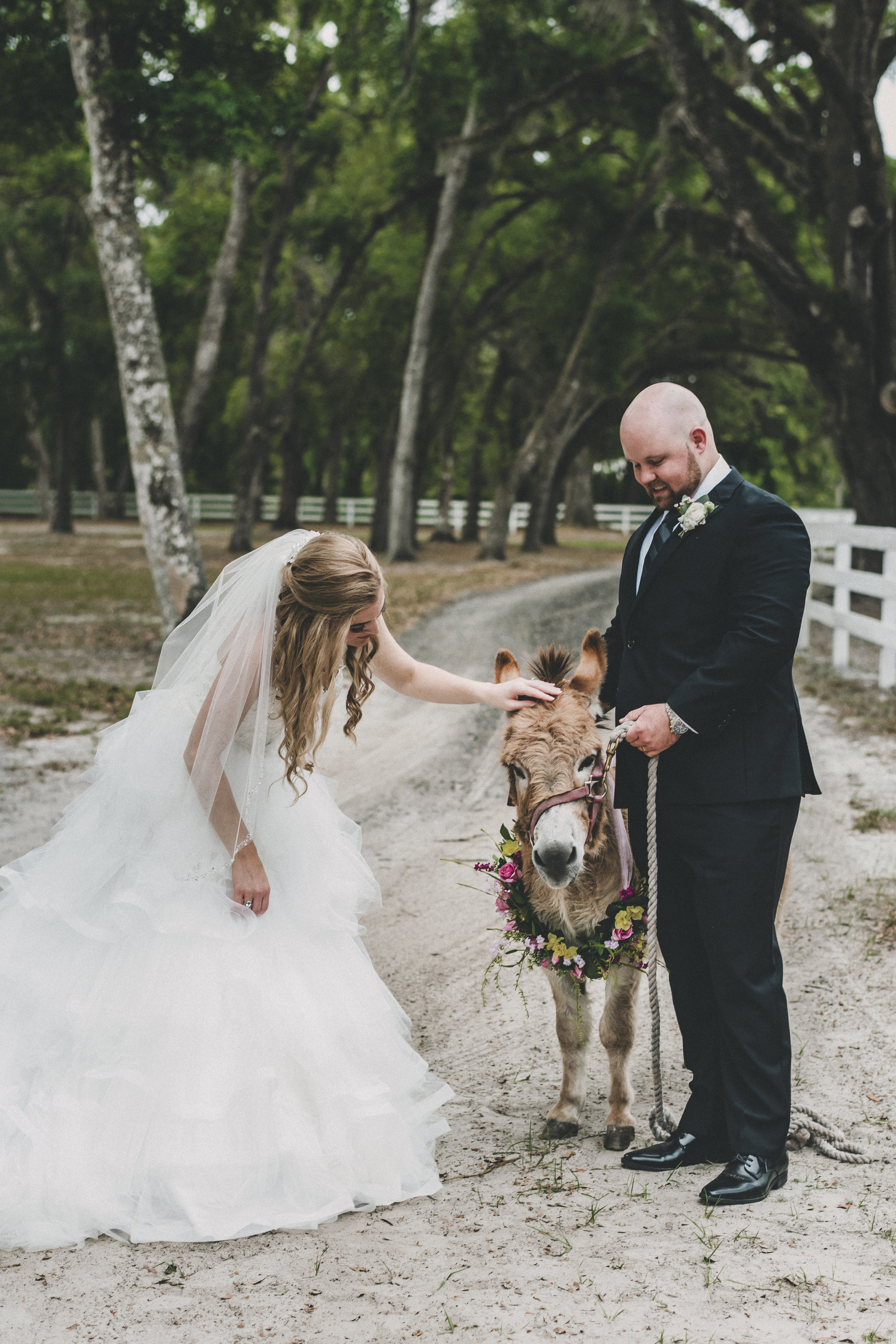 Rustic Vintage Chandler Oaks Barn Wedding - St. Augustine Florida Wedding Venue - The Overwhelmed Bride Wedding Blog