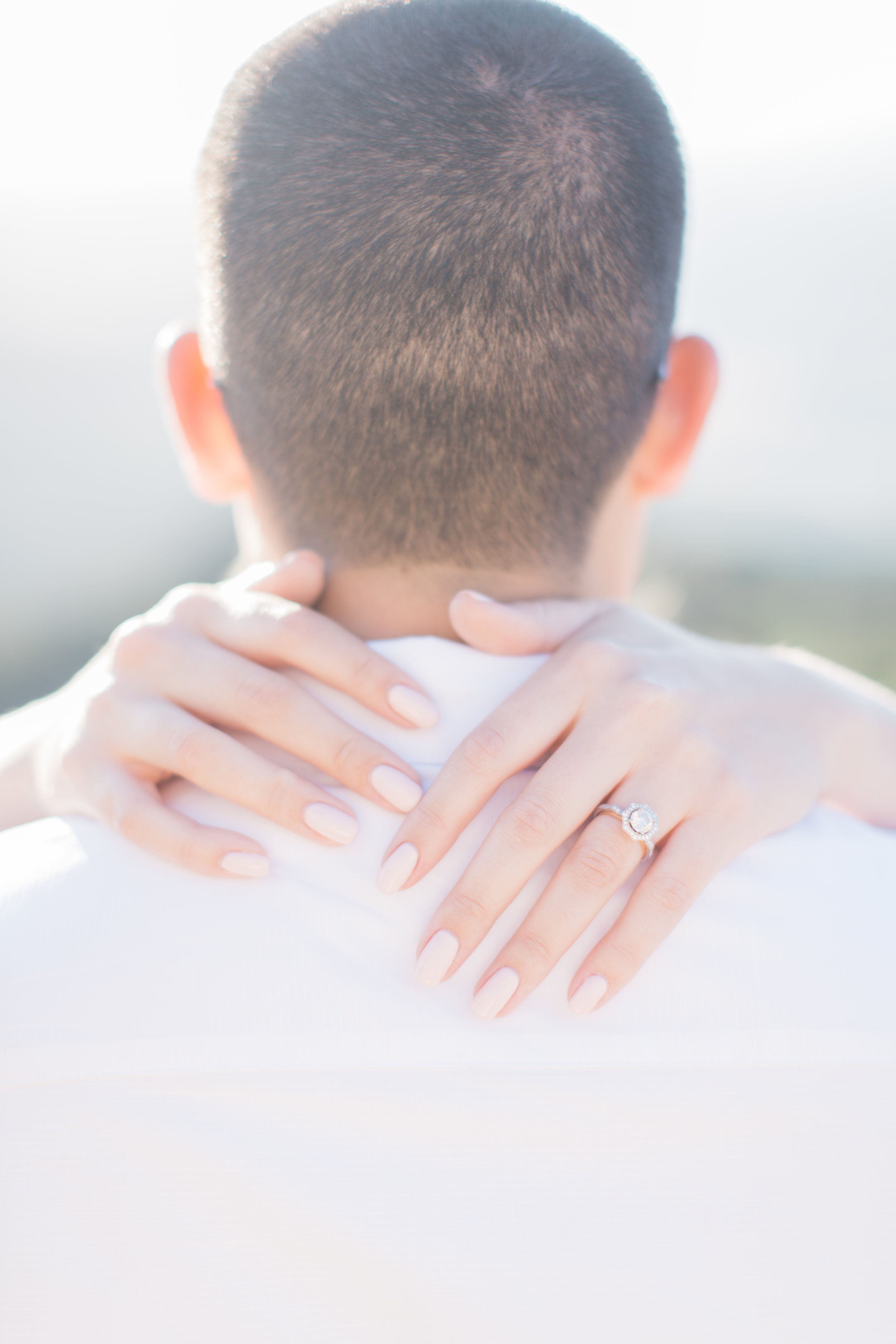 Santa Monica Mountains Engagement Photos - The Overwhelmed Bride Wedding Blog