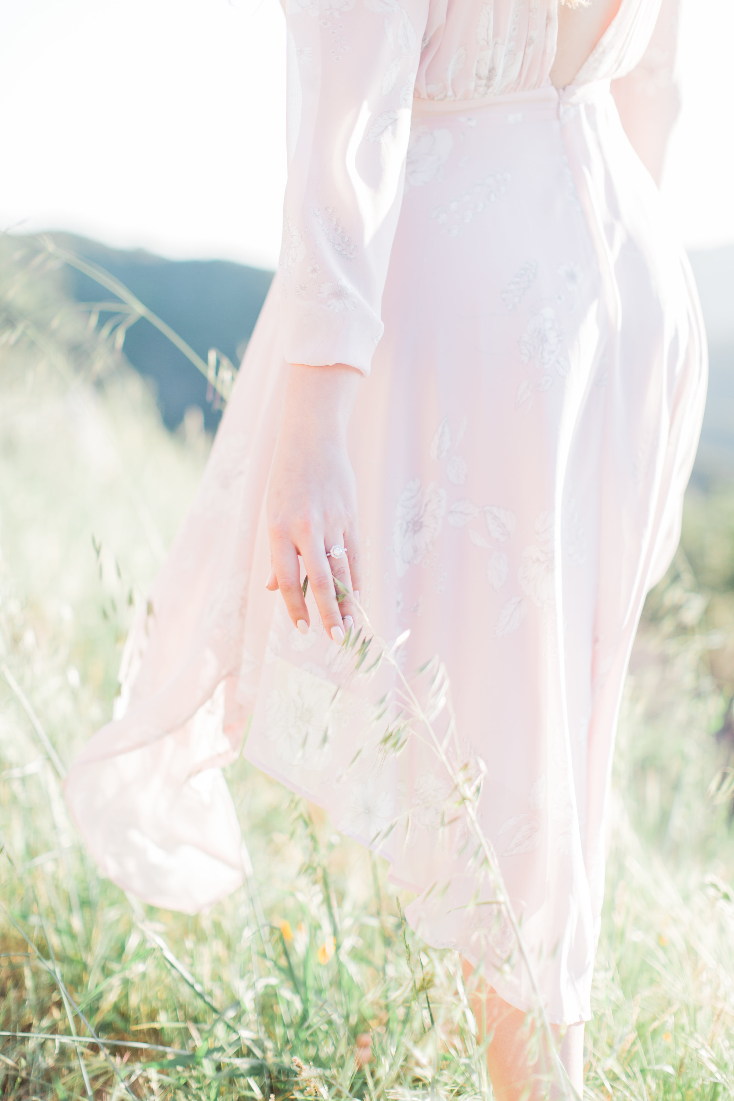 Santa Barbara Mountains Engagement Photos - The Overwhelmed Bride Wedding Blog