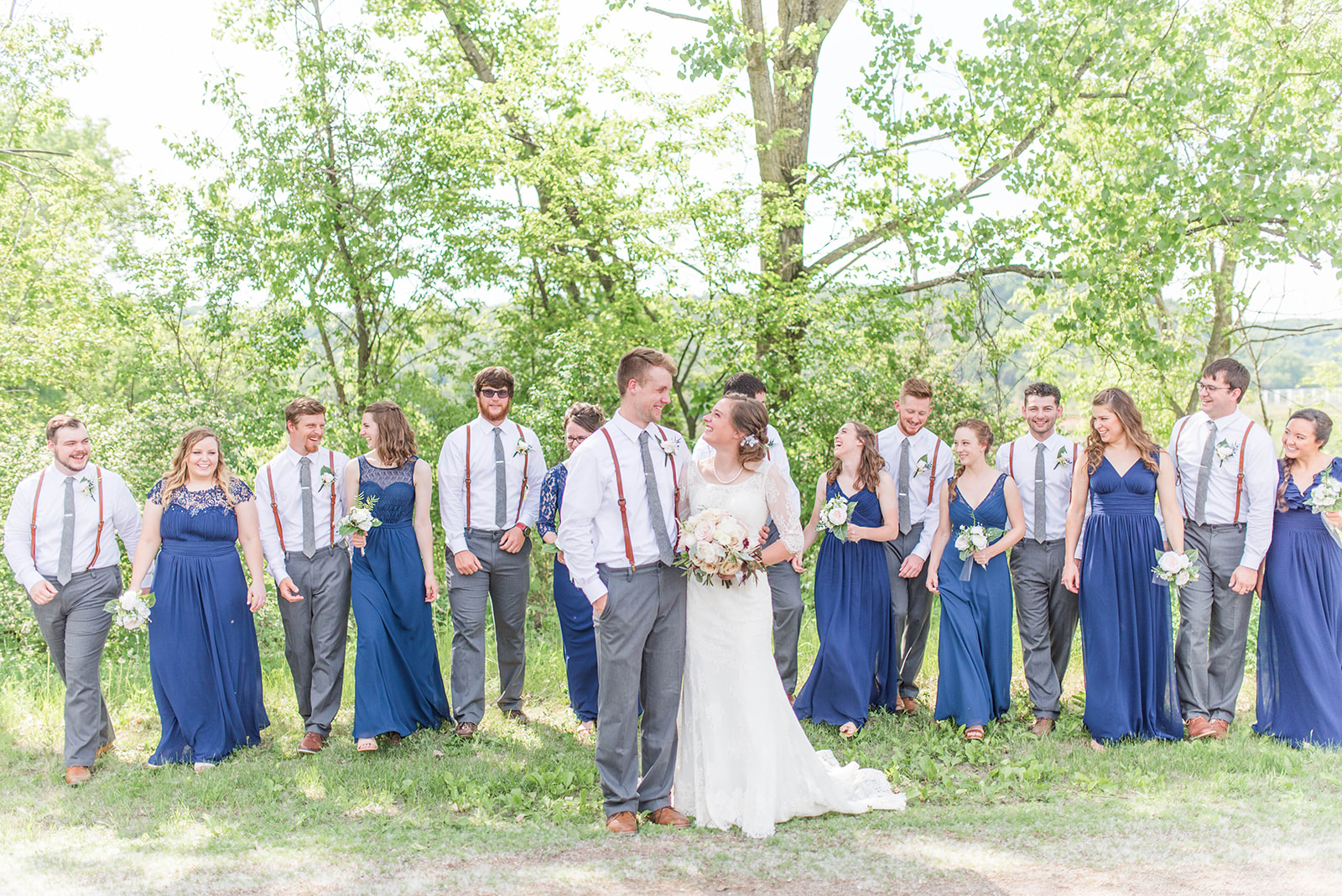A Coffee Mill Ski Area Outdoor Summer Minnesota Wedding - The Overwhelmed Bride Wedding Blog