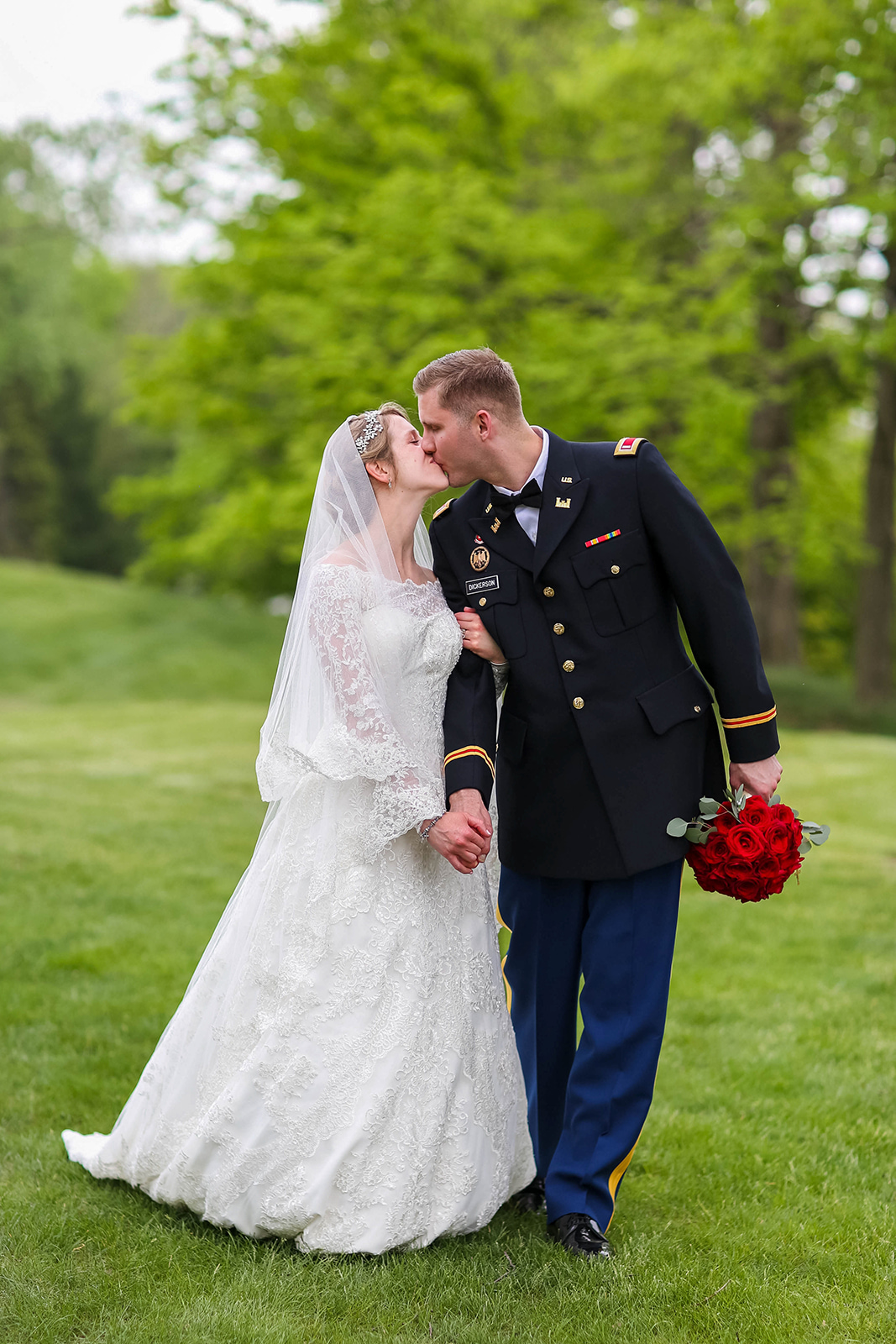 A Classic Indianapolis Military Wedding - Cathedral Wedding - The Overwhelmed Bride Wedding Blog