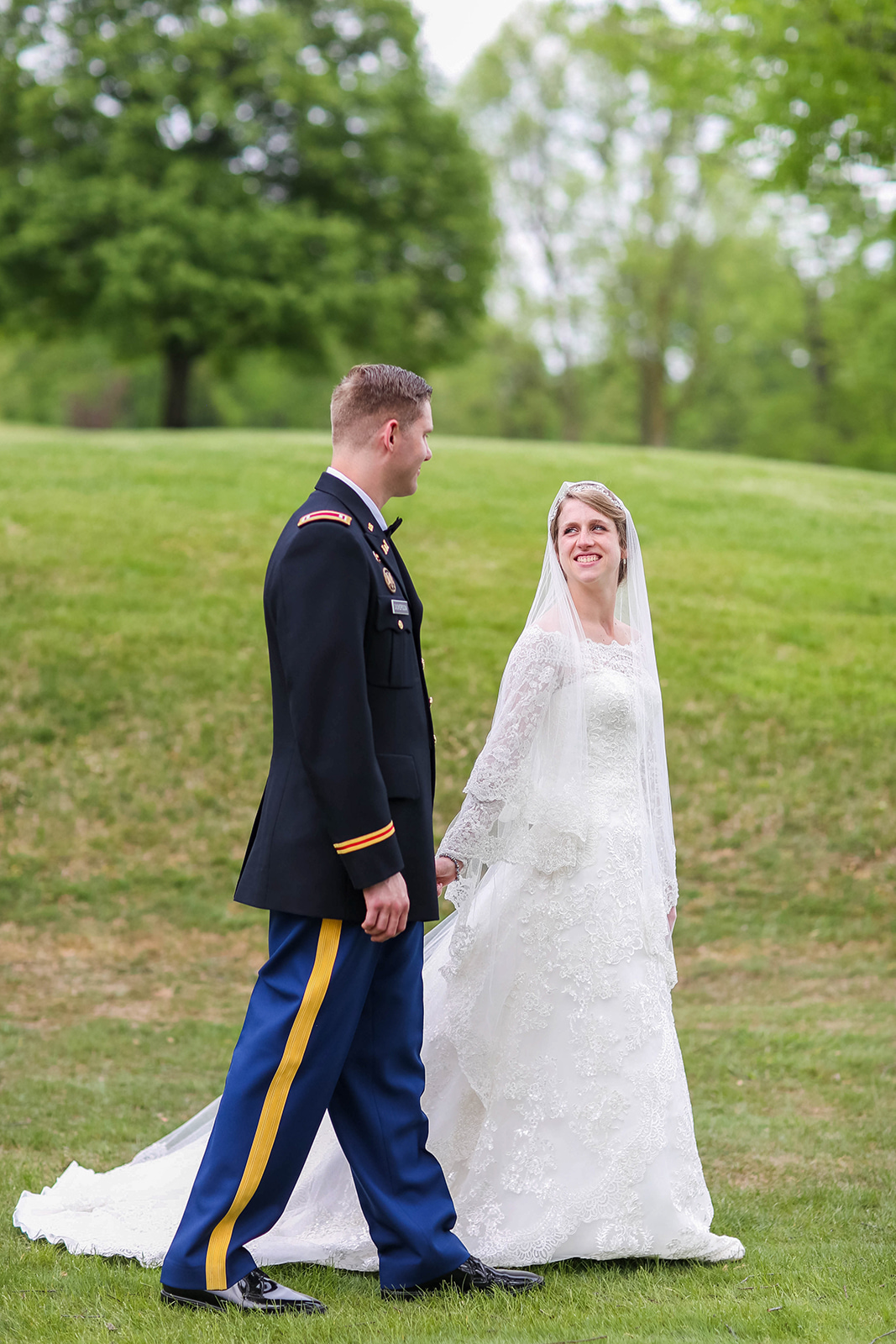 A Classic Indianapolis Military Wedding - Cathedral Wedding - The Overwhelmed Bride Wedding Blog