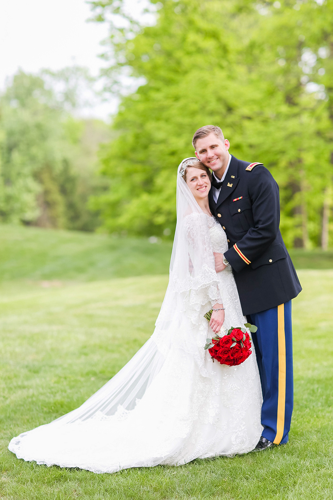 A Classic Indianapolis Military Wedding - Cathedral Wedding - The Overwhelmed Bride Wedding Blog
