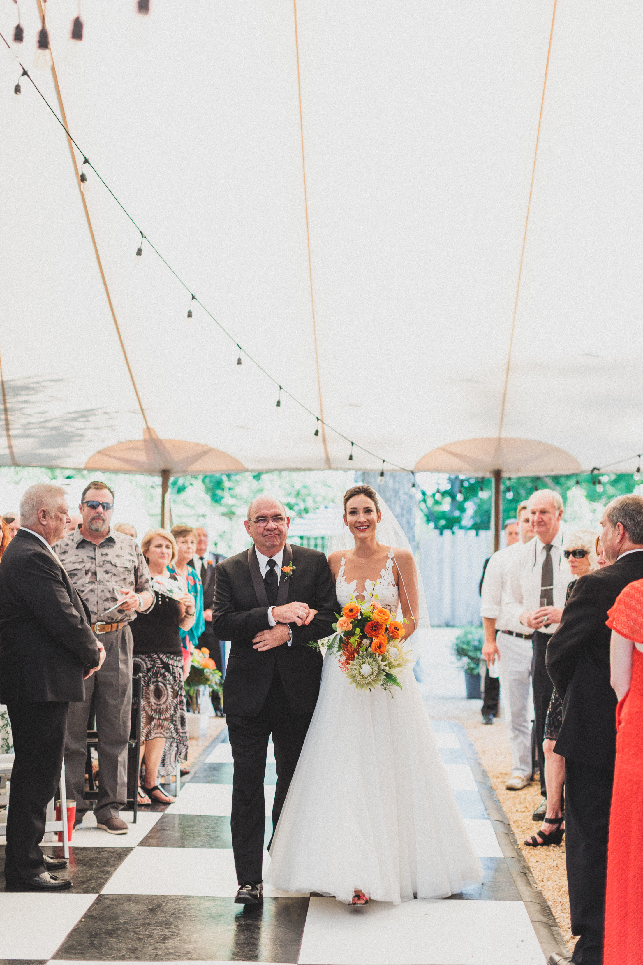 A Vibrant, Tropical Austin Wedding - The Overwhelmed Bride Wedding Blog  Ideas Inspiration