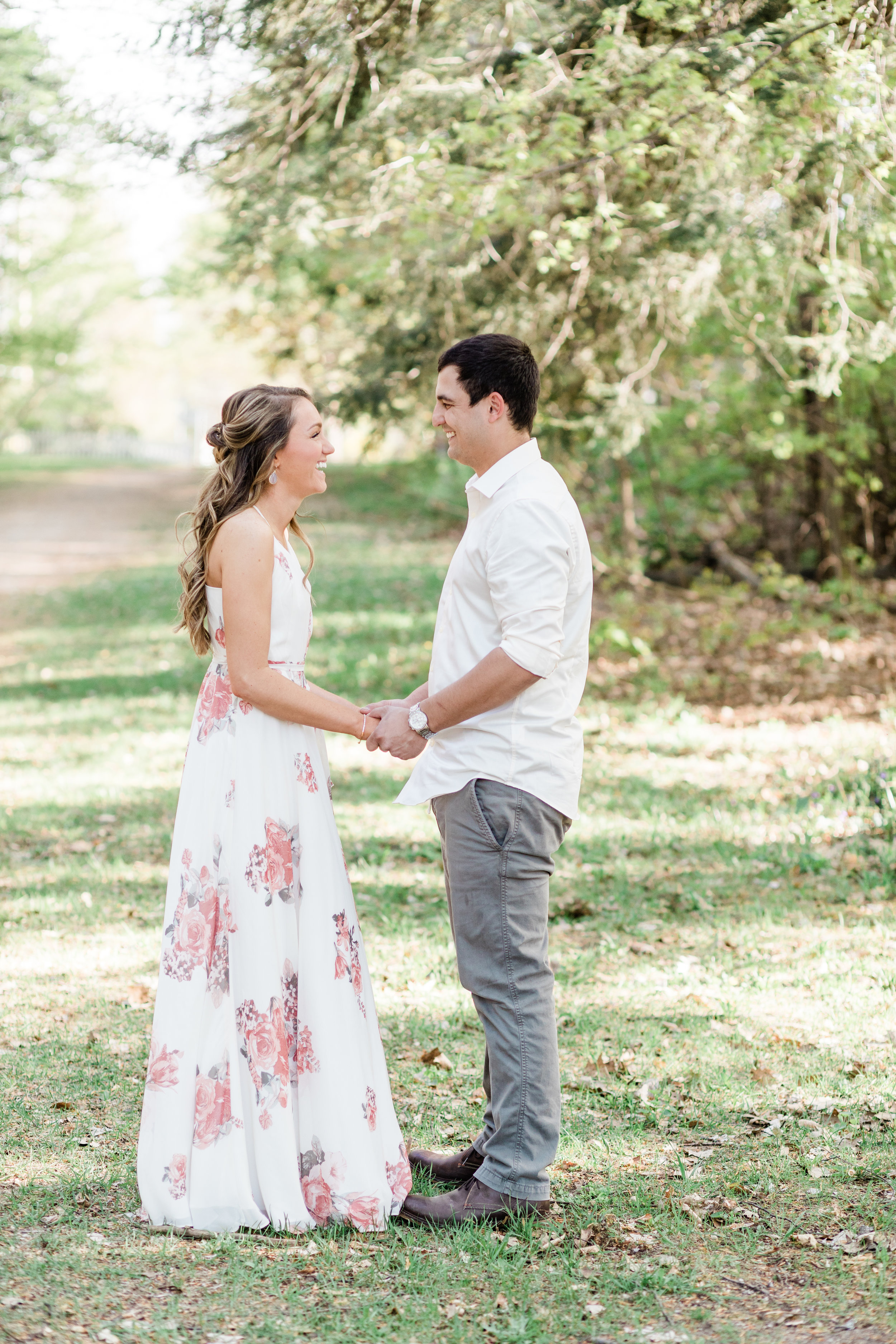 Gorgeous Garden Engagement Photos - The Overwhelmed Bride Wedding Blog