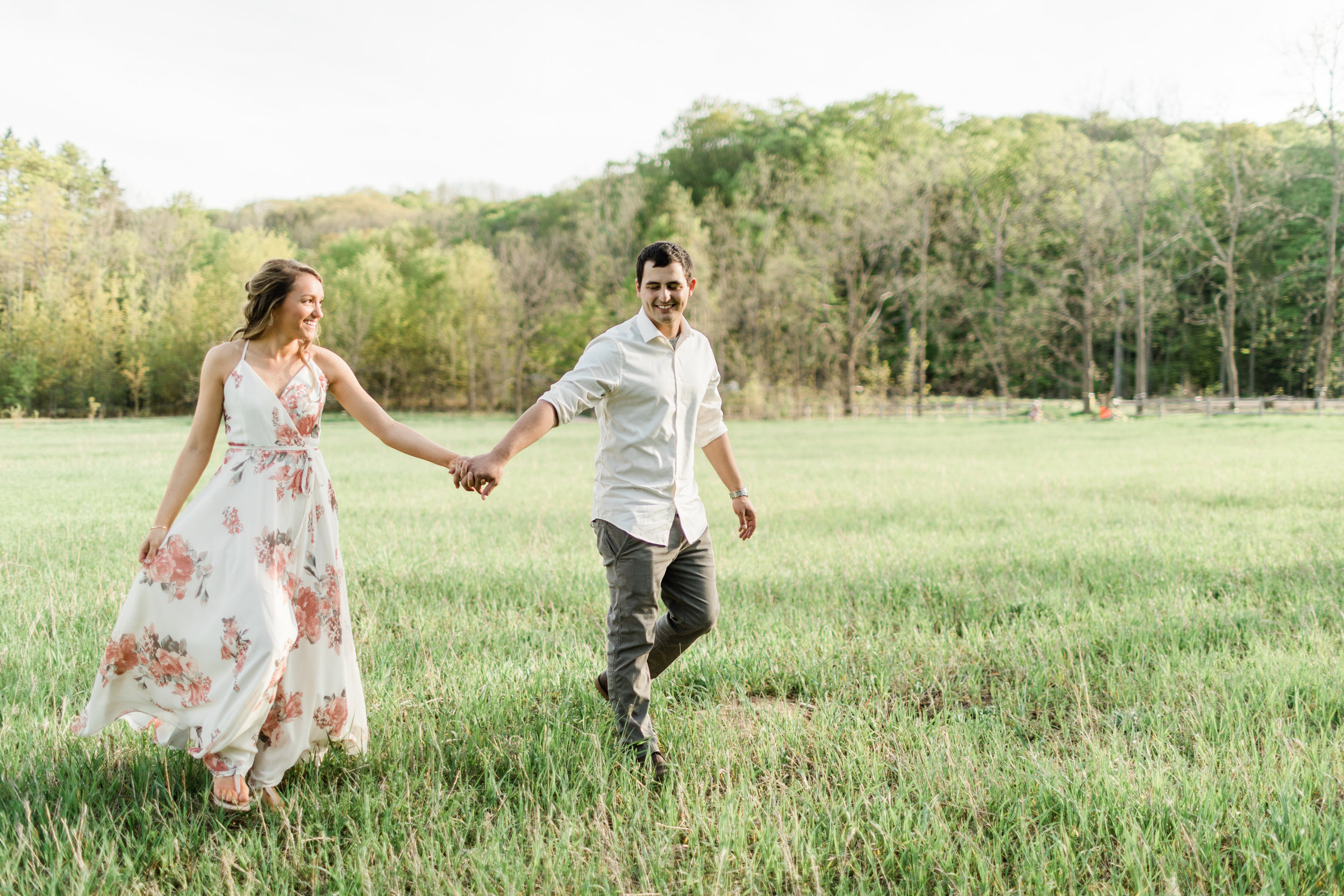 Gorgeous Garden Engagement Photos - The Overwhelmed Bride Wedding Blog