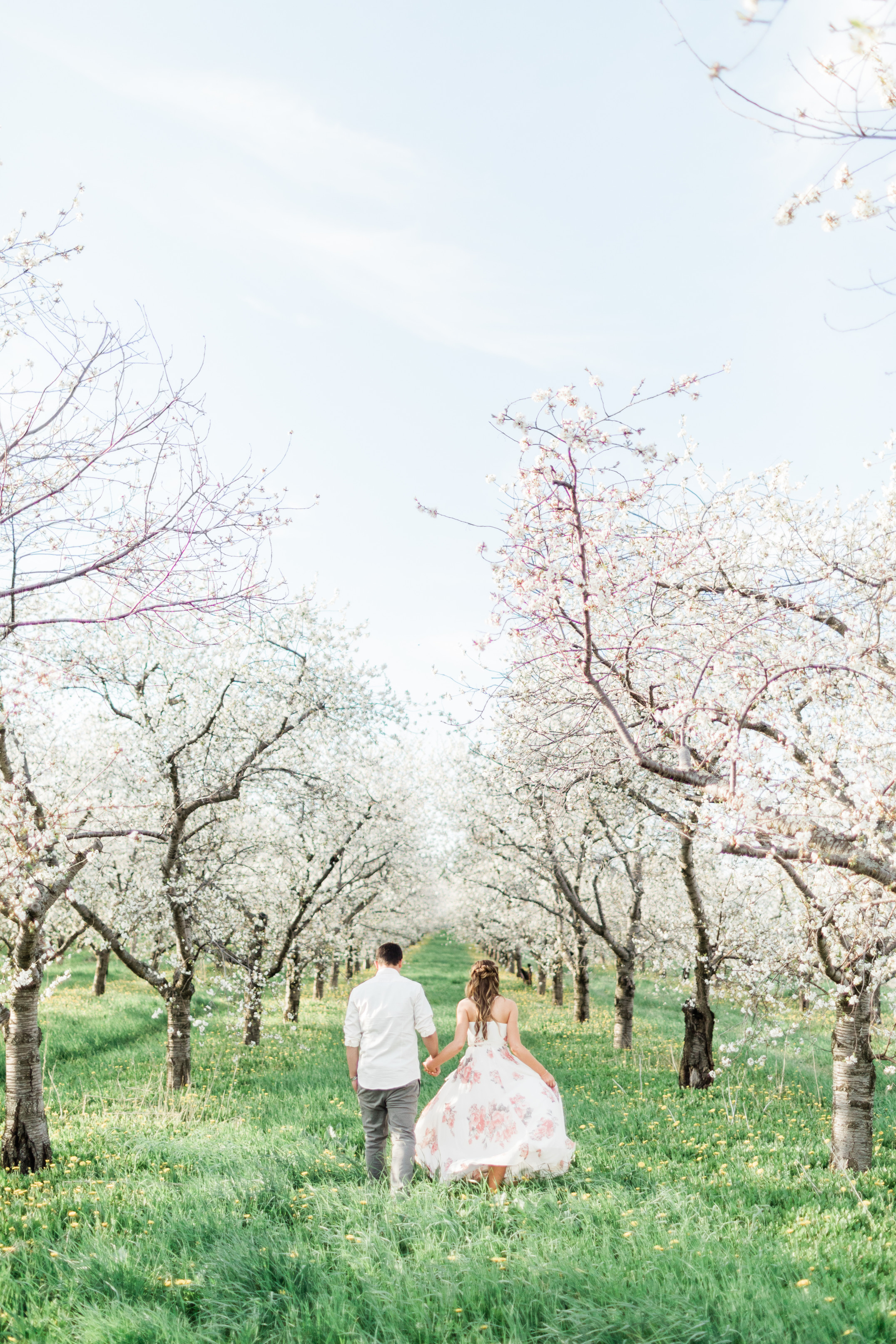 Gorgeous Garden Engagement Photos - The Overwhelmed Bride Wedding Blog