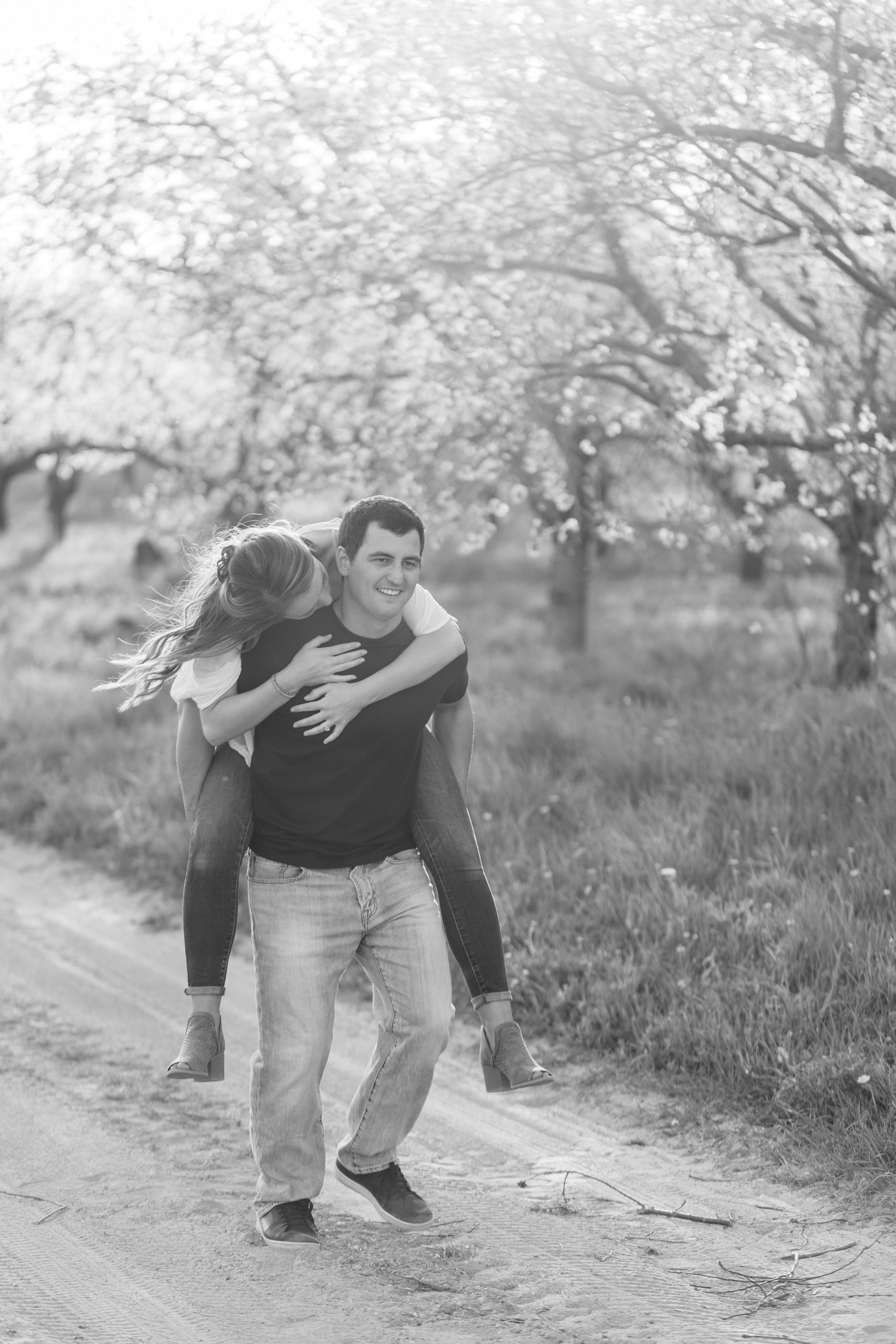 Gorgeous Garden Engagement Photos - The Overwhelmed Bride Wedding Blog