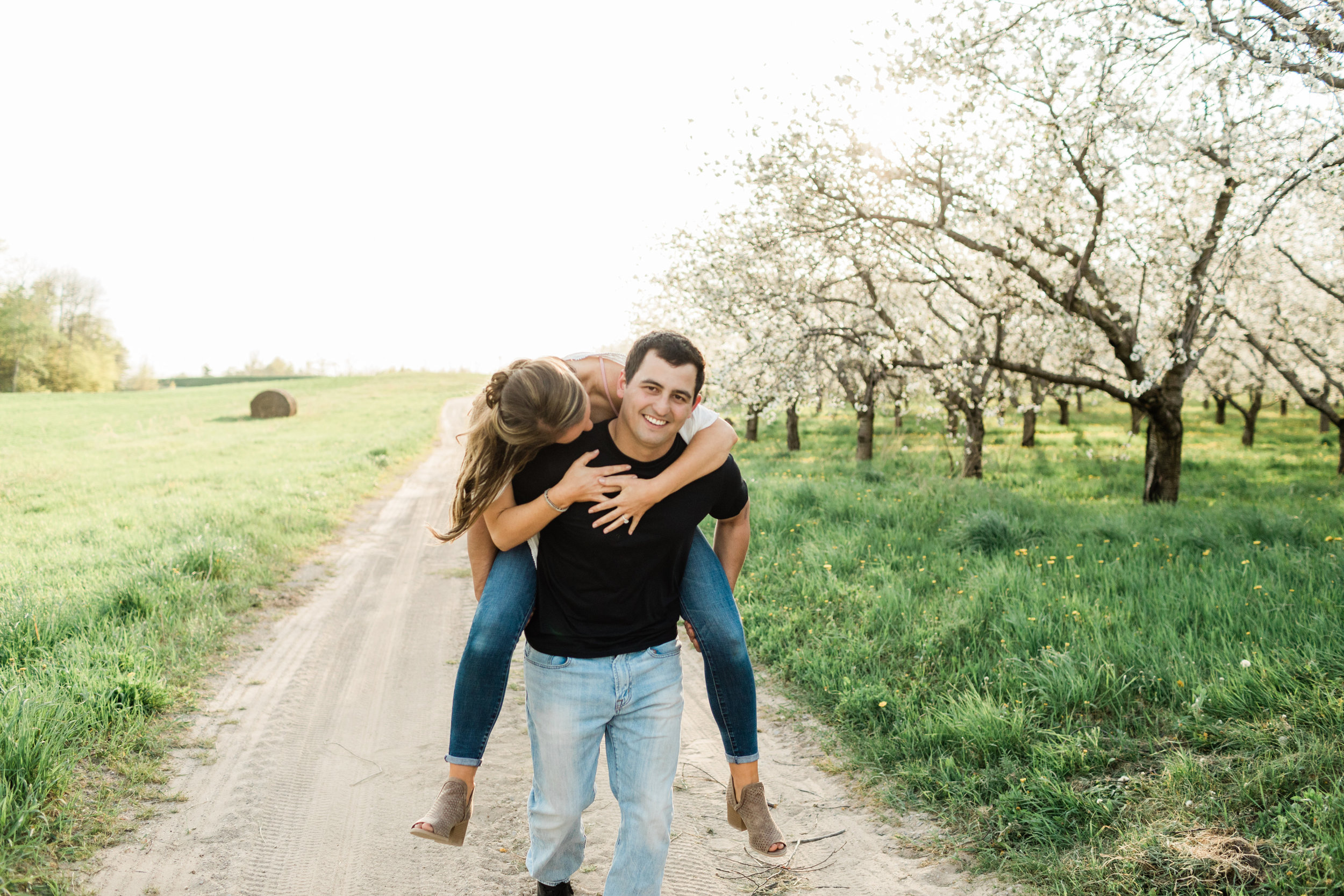 Gorgeous Garden Engagement Photos - The Overwhelmed Bride Wedding Blog