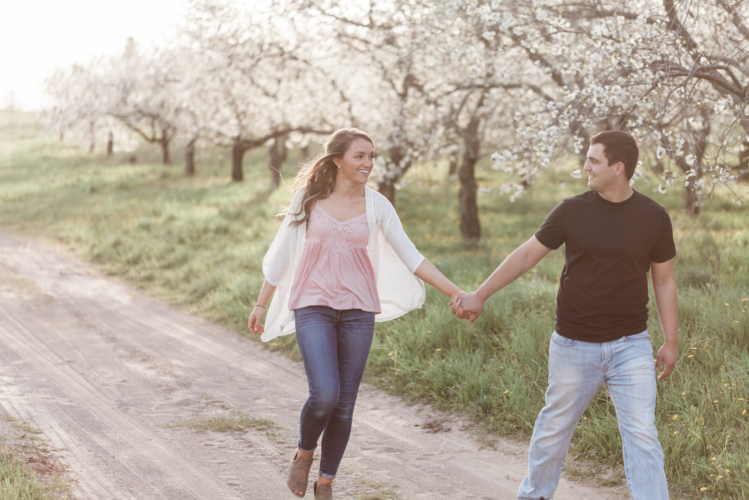 Gorgeous Garden Engagement Photos - The Overwhelmed Bride Wedding Blog