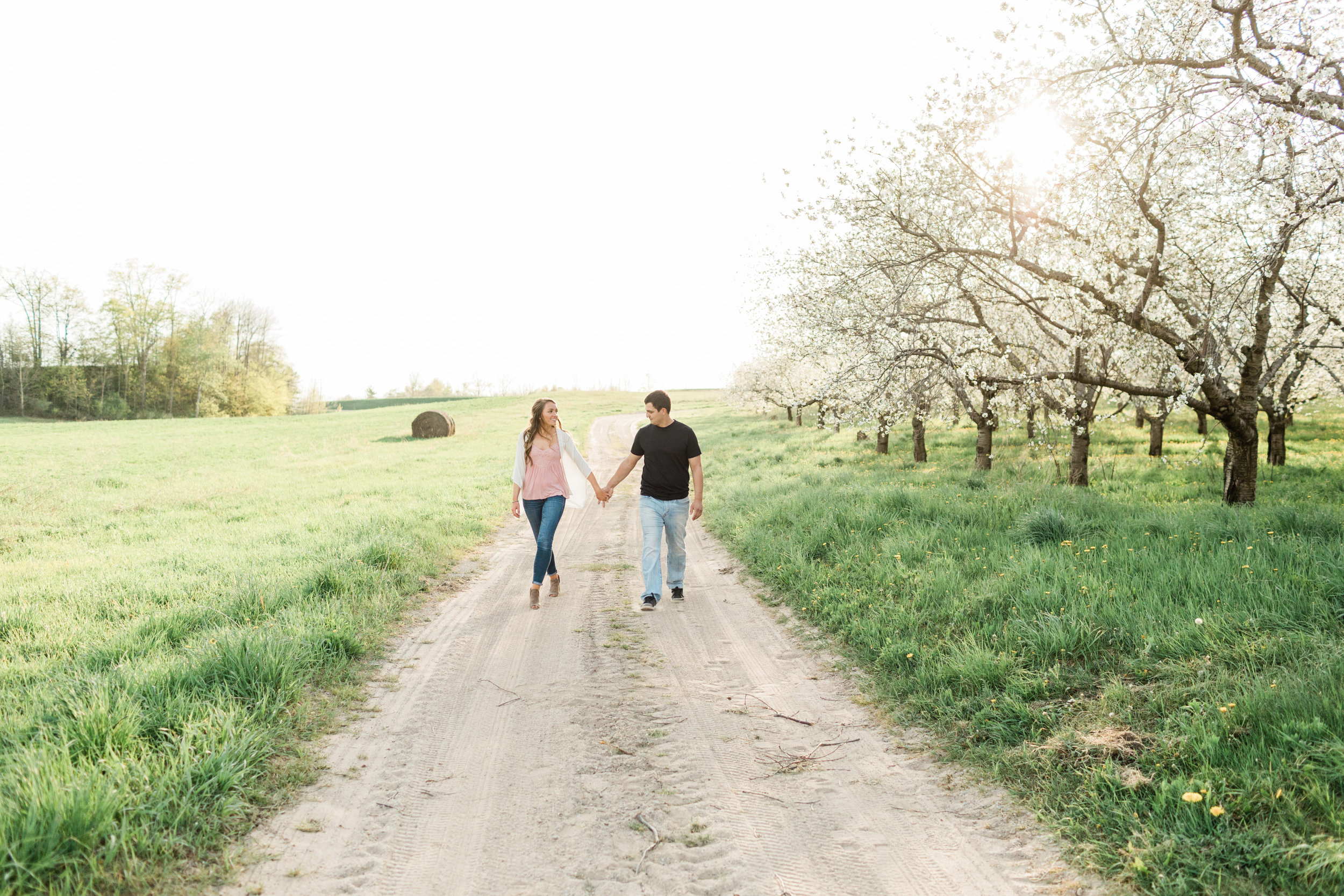 Gorgeous Garden Engagement Photos - The Overwhelmed Bride Wedding Blog