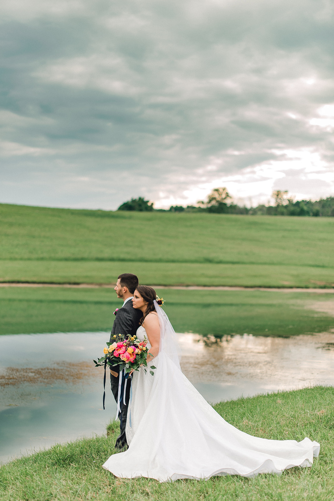 A Colorful Pittsburg Bramblewood Barn Wedding - The Overwhelmed Bride Wedding Blog