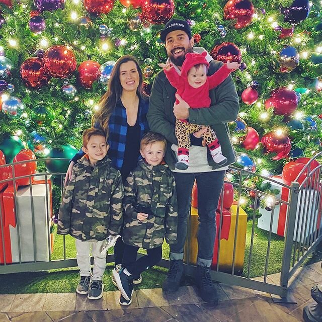 We spent the Holidays, bed ridden, cold sweats, pushing 104 temperatures and becoming regulars at urgent care. We finally made it out as a family and enjoyed the sights and sounds of Christmas...the year after haha. Honestly, just thankful and gratef