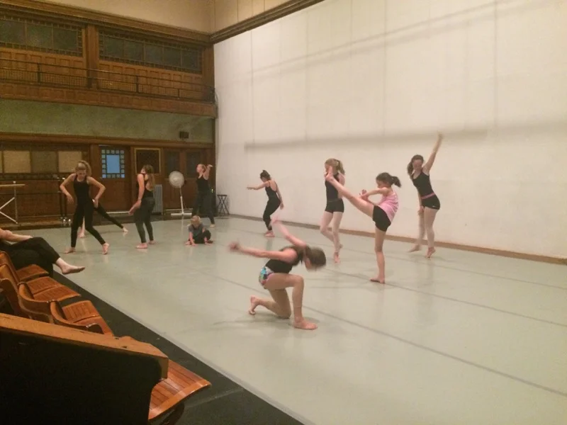 Track 1 students in my improvisation class. 