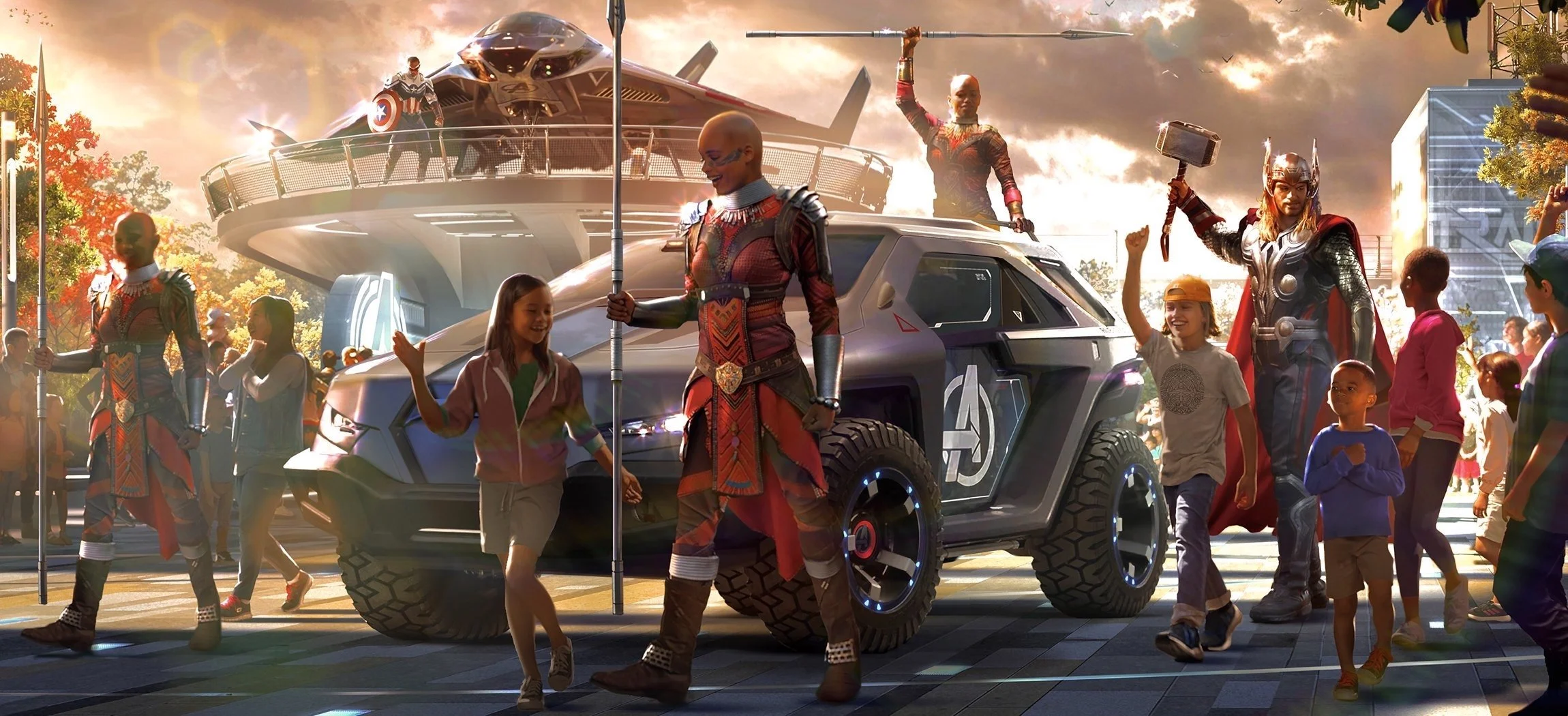 Avengers Campus: Hero Parade