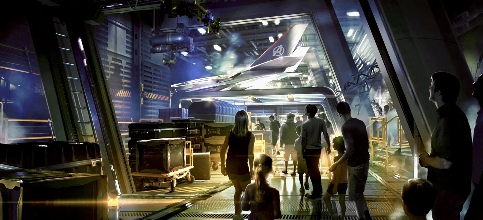 Avengers Campus: Concept Art 2
