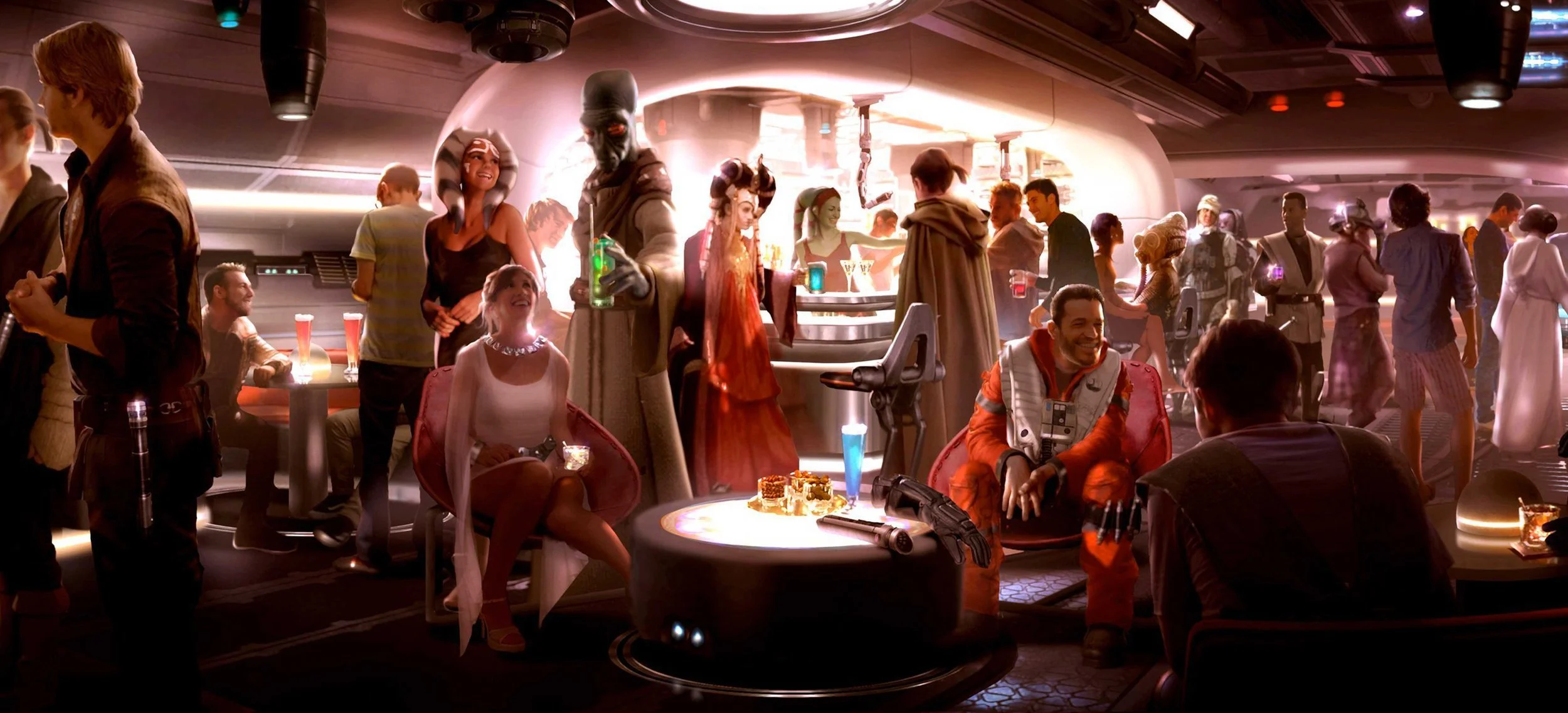 Galactic Starcruiser: Mess Hall Concept