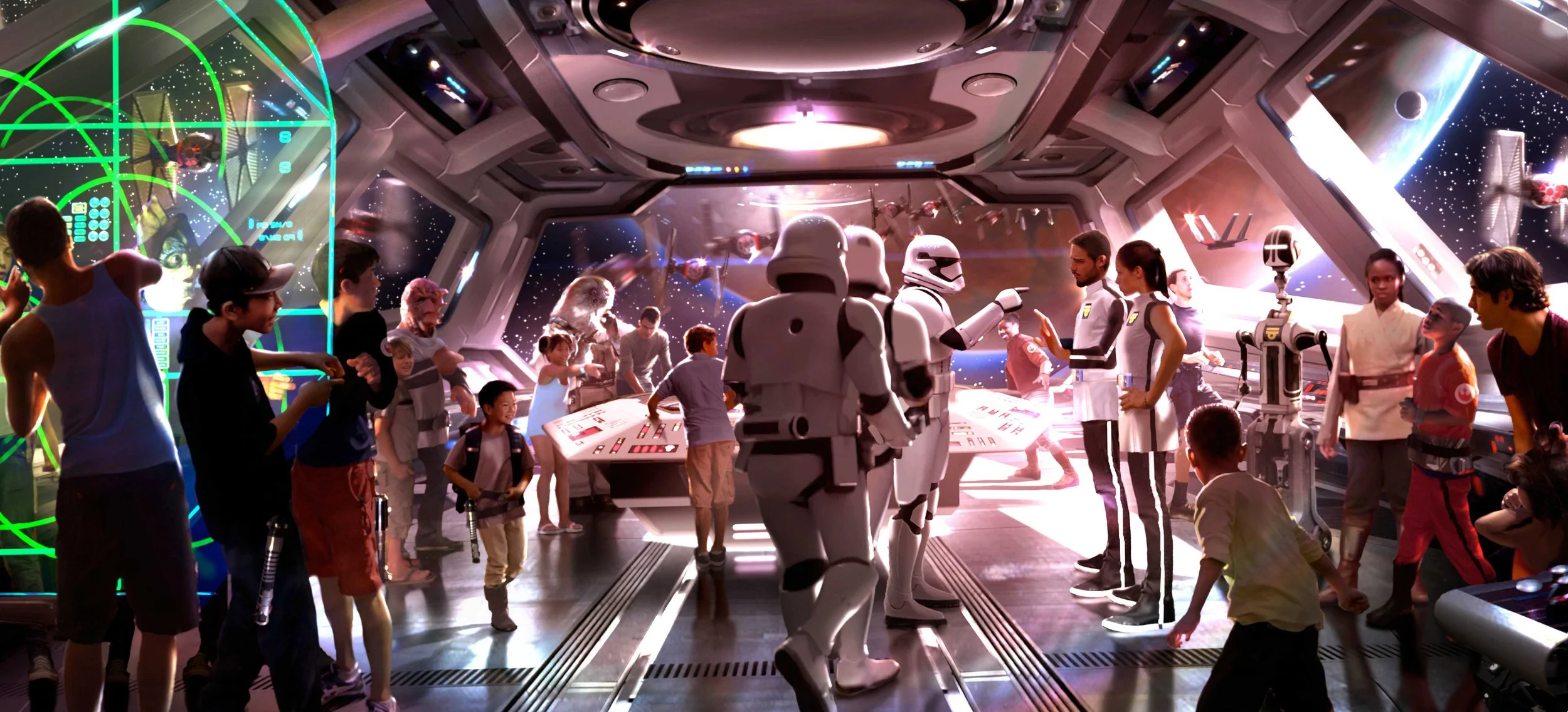 Galactic Starcruiser: Bridge Concept