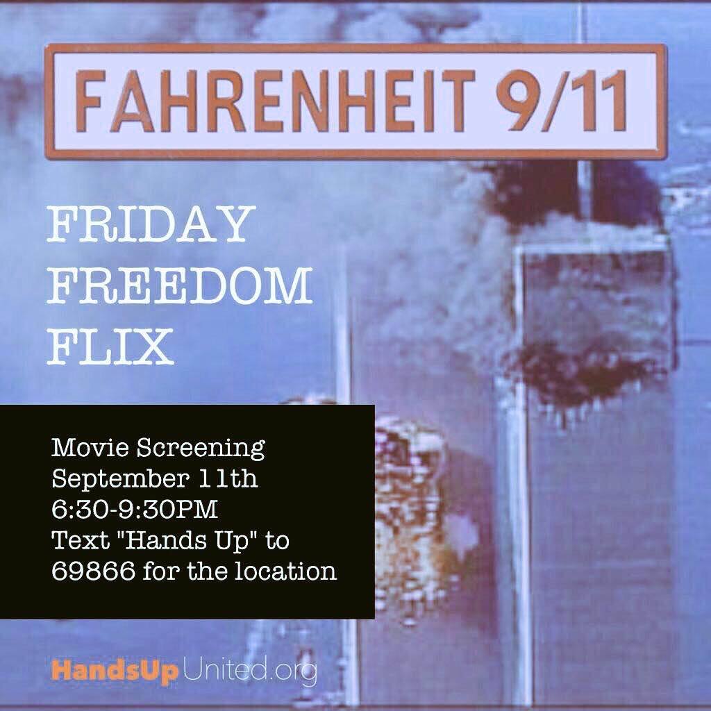 #FridayFreedomFlix: Fahrenheit 9/11