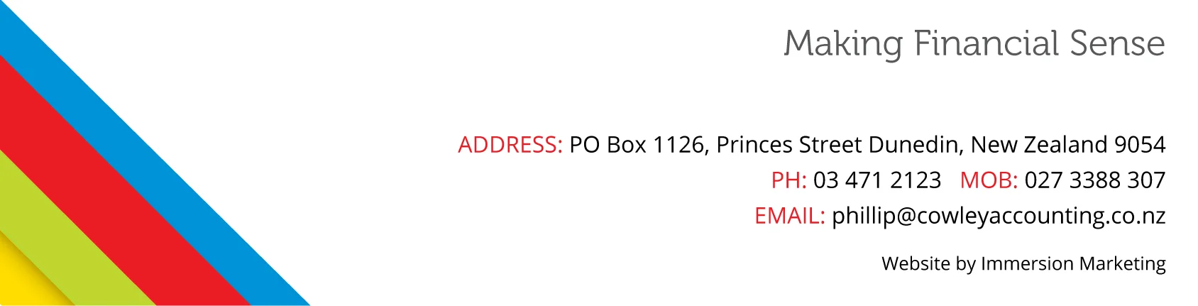 Contact Cowley Accounting