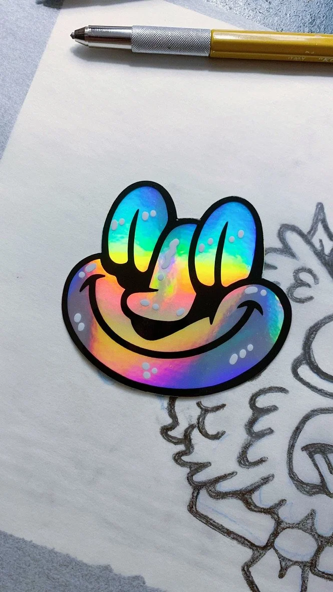 Smiley Guy (holographic)