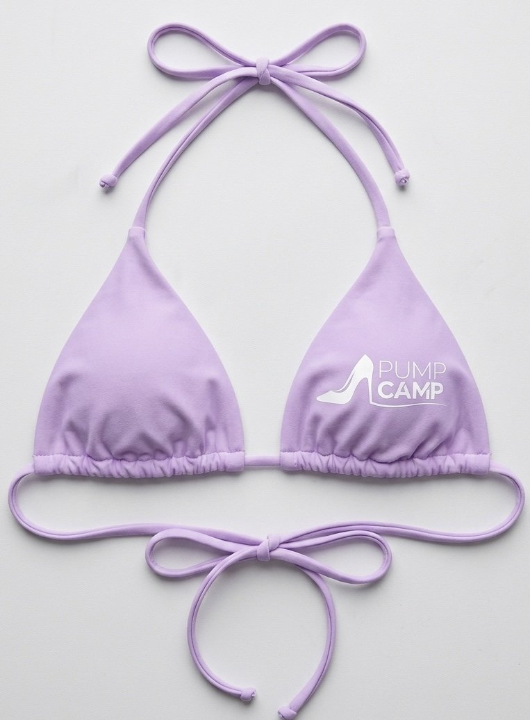 Pre-Sale 15% Off - Lilac Bikini Top