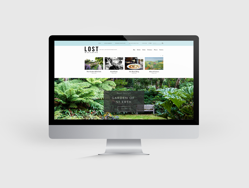 Lost Magazine Website