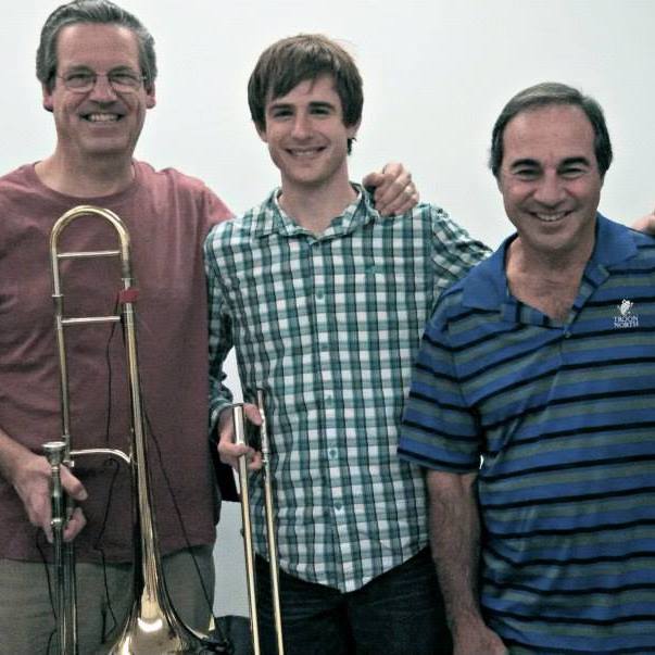 With Hal Crook and Alan Kaplan