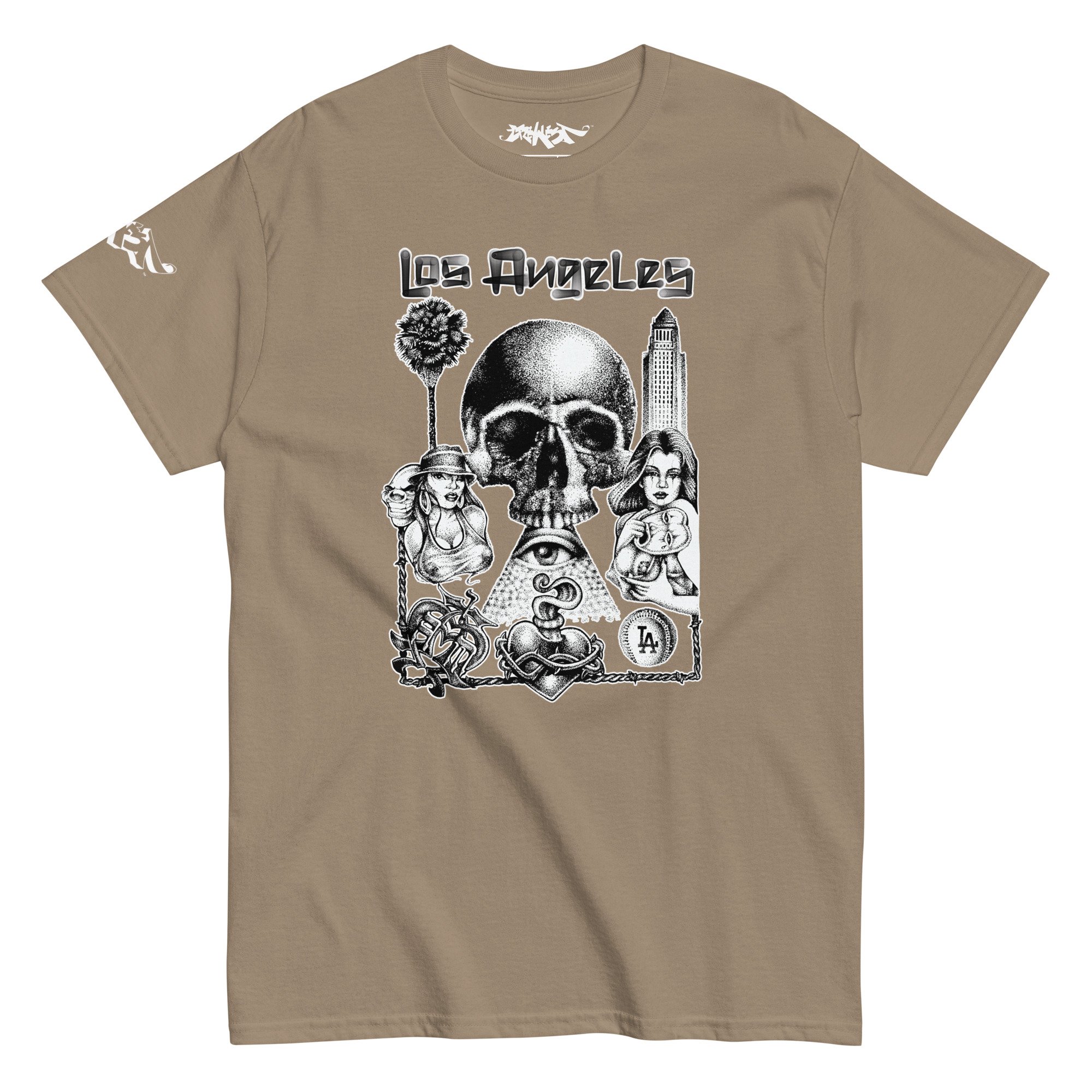 unisex-classic-tee-brown-savana-front-6a8fe0b349533.jpg