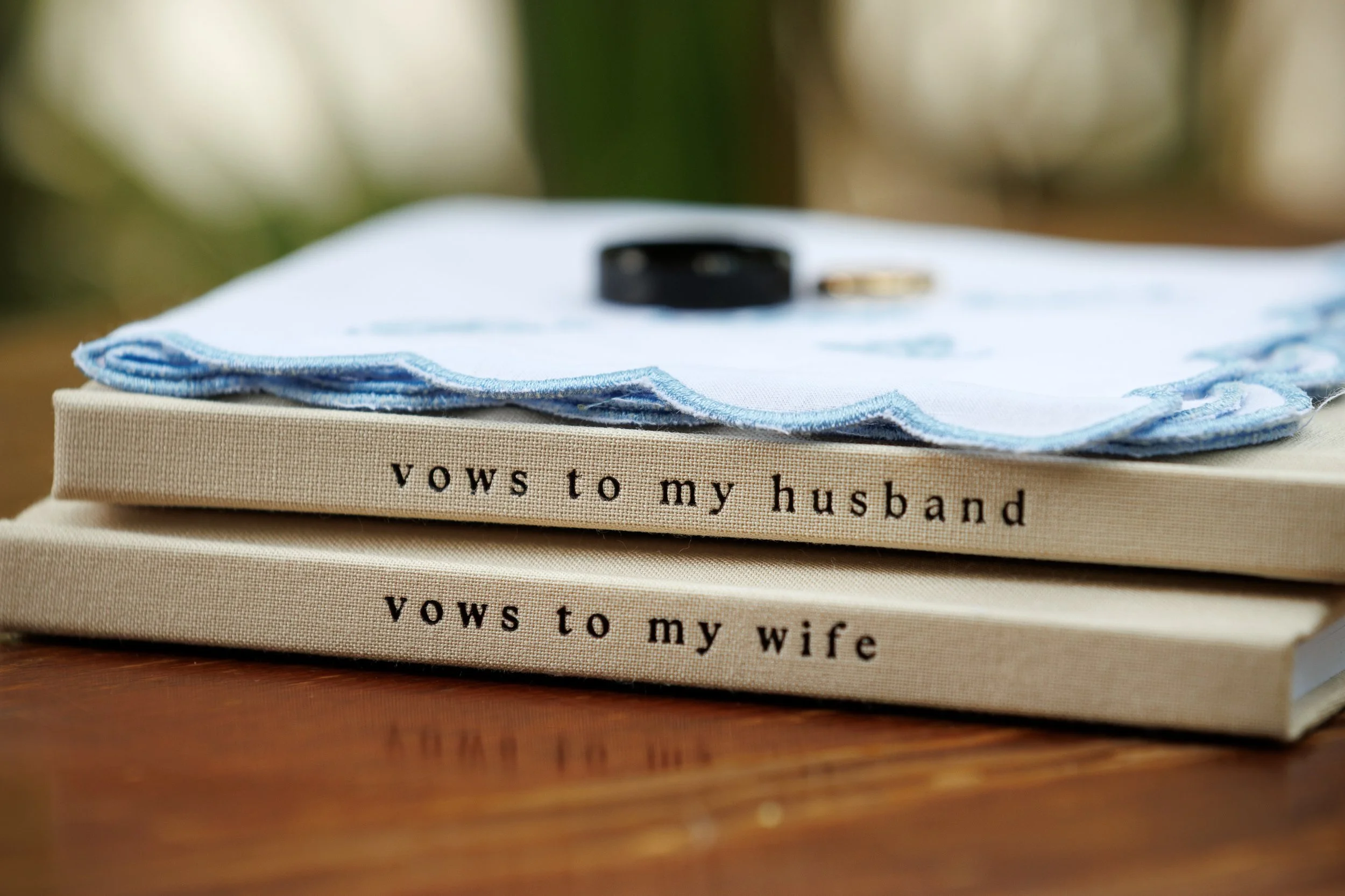 wedding vow book