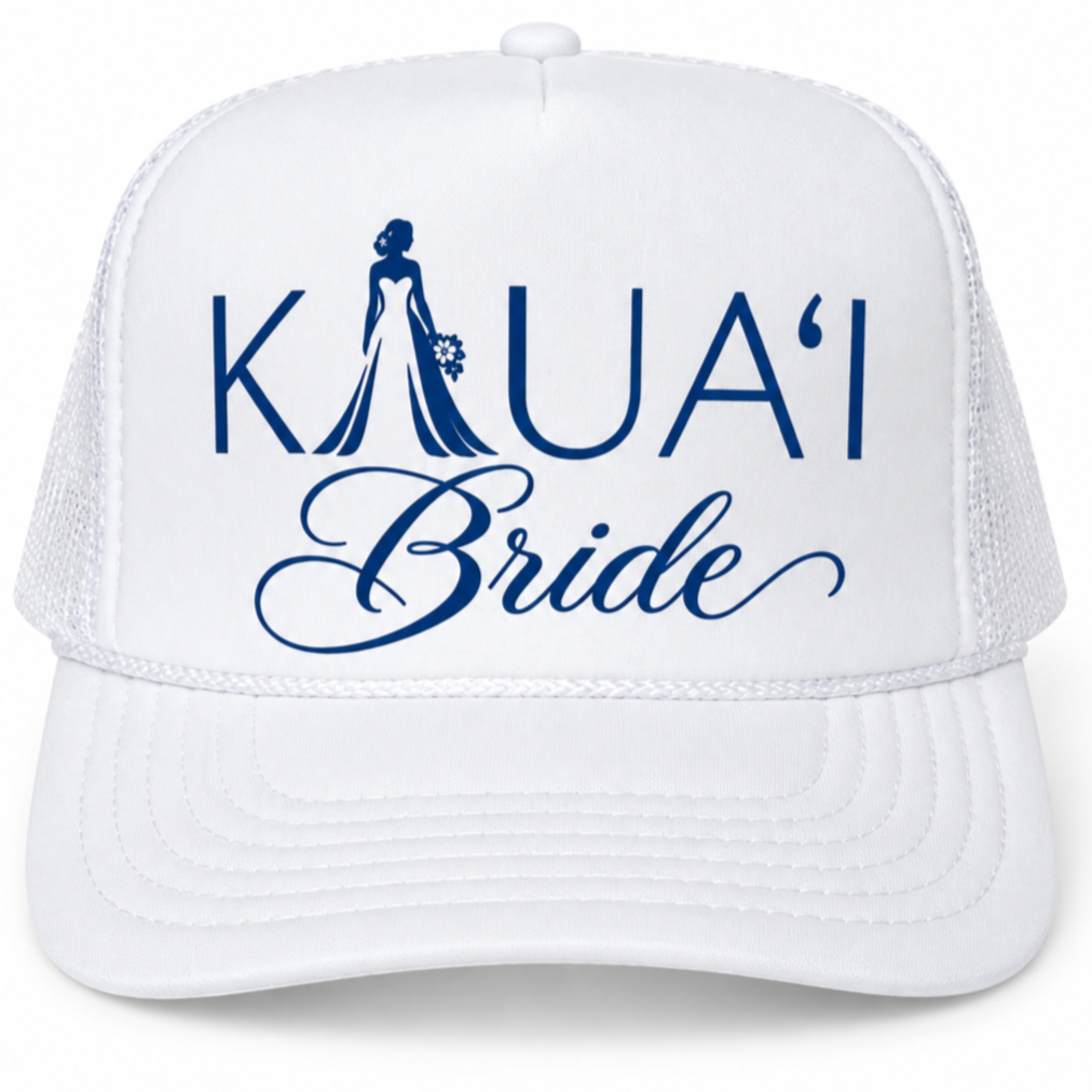 Kaua'i Bride Hat White