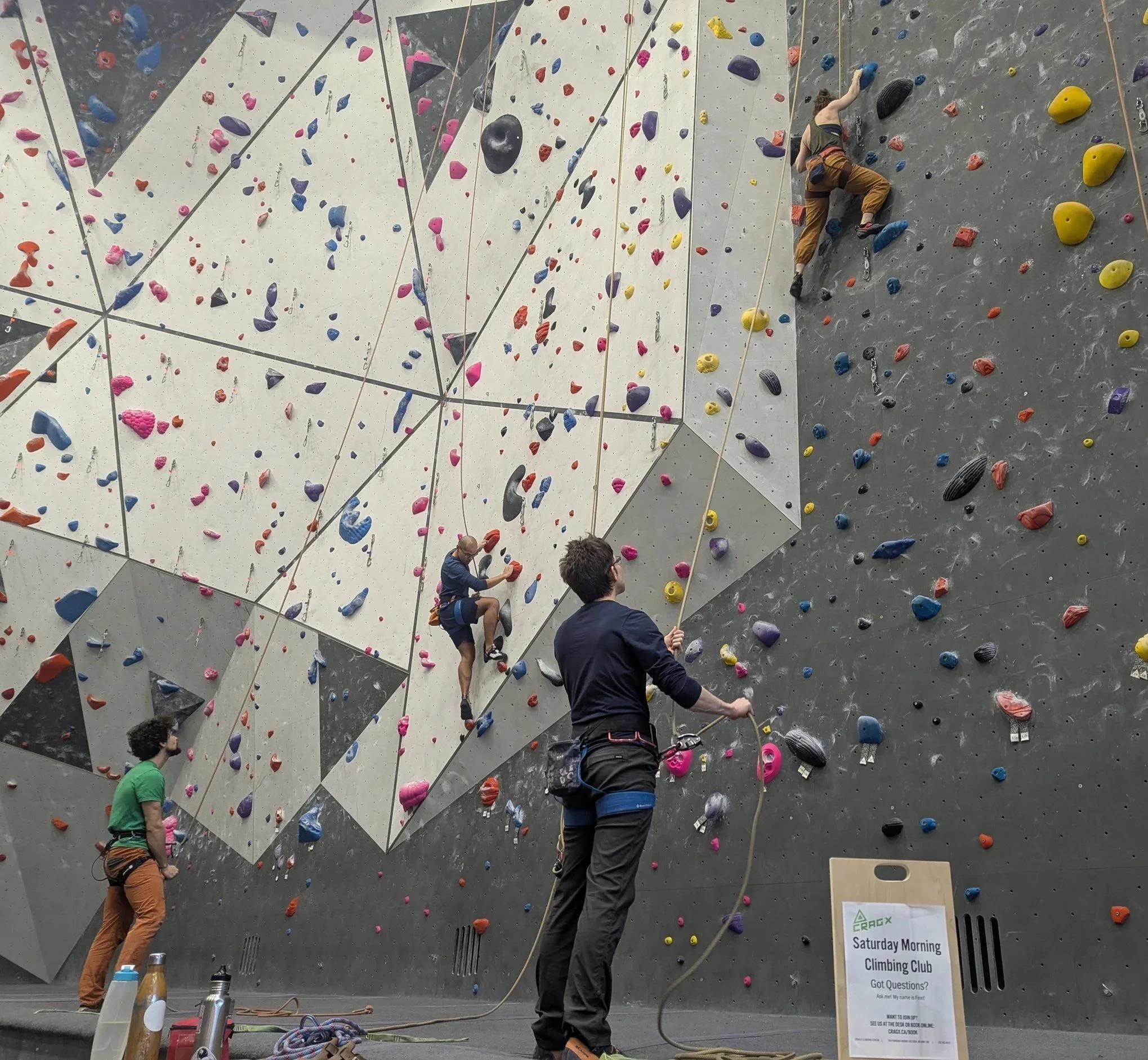 Saturday Morning Climbing Club Session #1