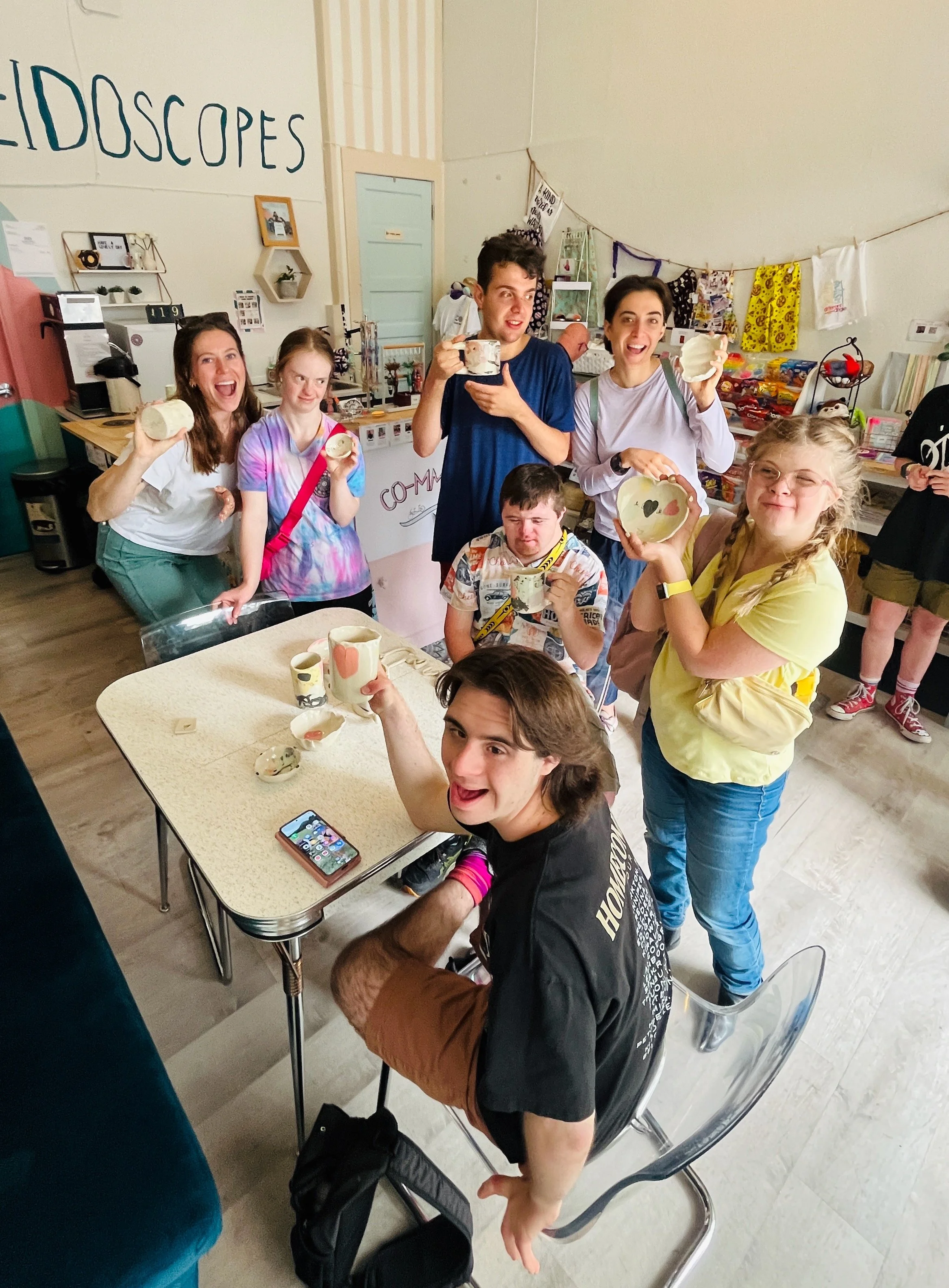 Co-leidoscopes Pottery Class PASS