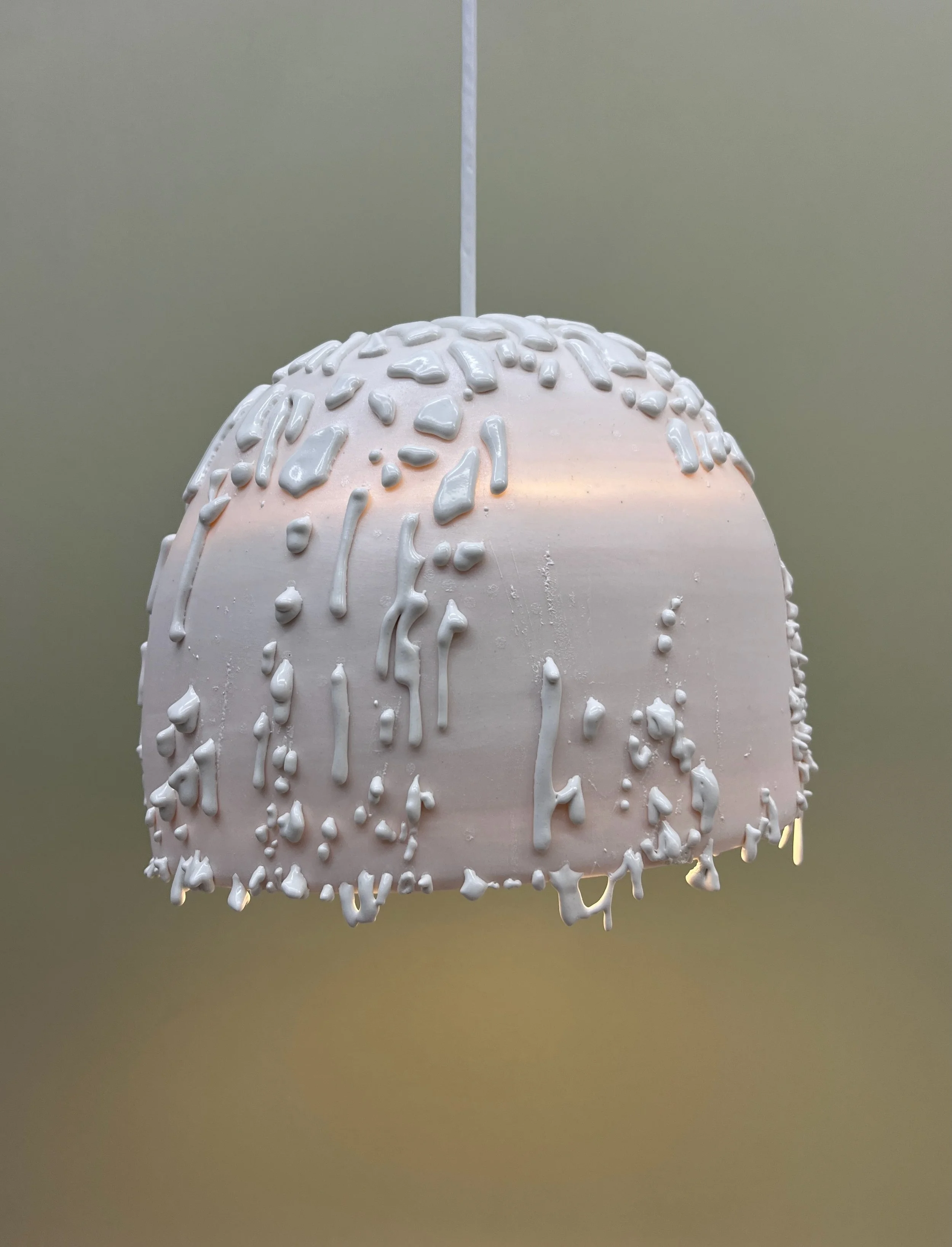 Cream Pendant