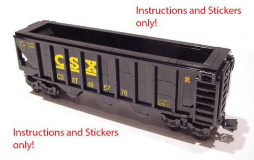custom lego train cars