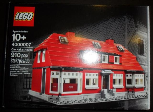 Replacement Stickers/Sticker Set for Lego Set 4000007 Ole Kirk's House 