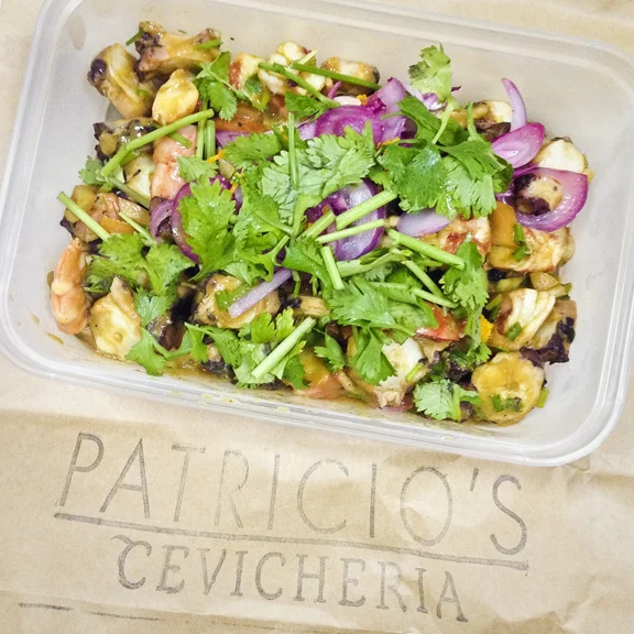 Octopus and Shrimp Ceviche