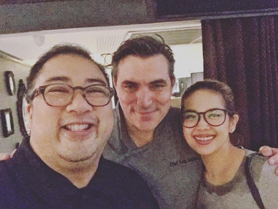 With Chef Todd English and Bea Acosta