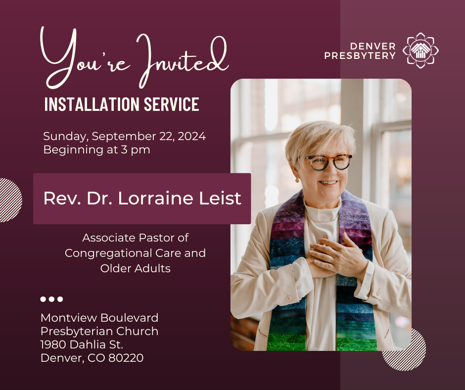 Installation Service Program Church Installation Service
