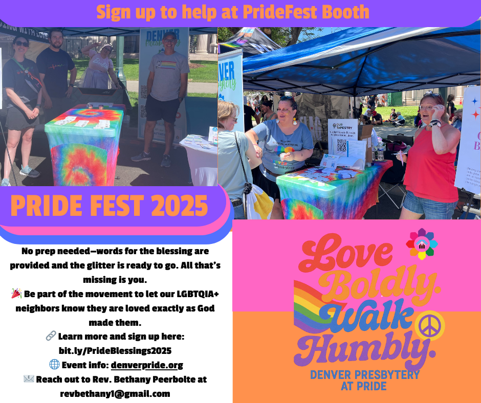 Be Part of Denver PrideFest – Sign Up to Serve and Share God’s Love! 🌈