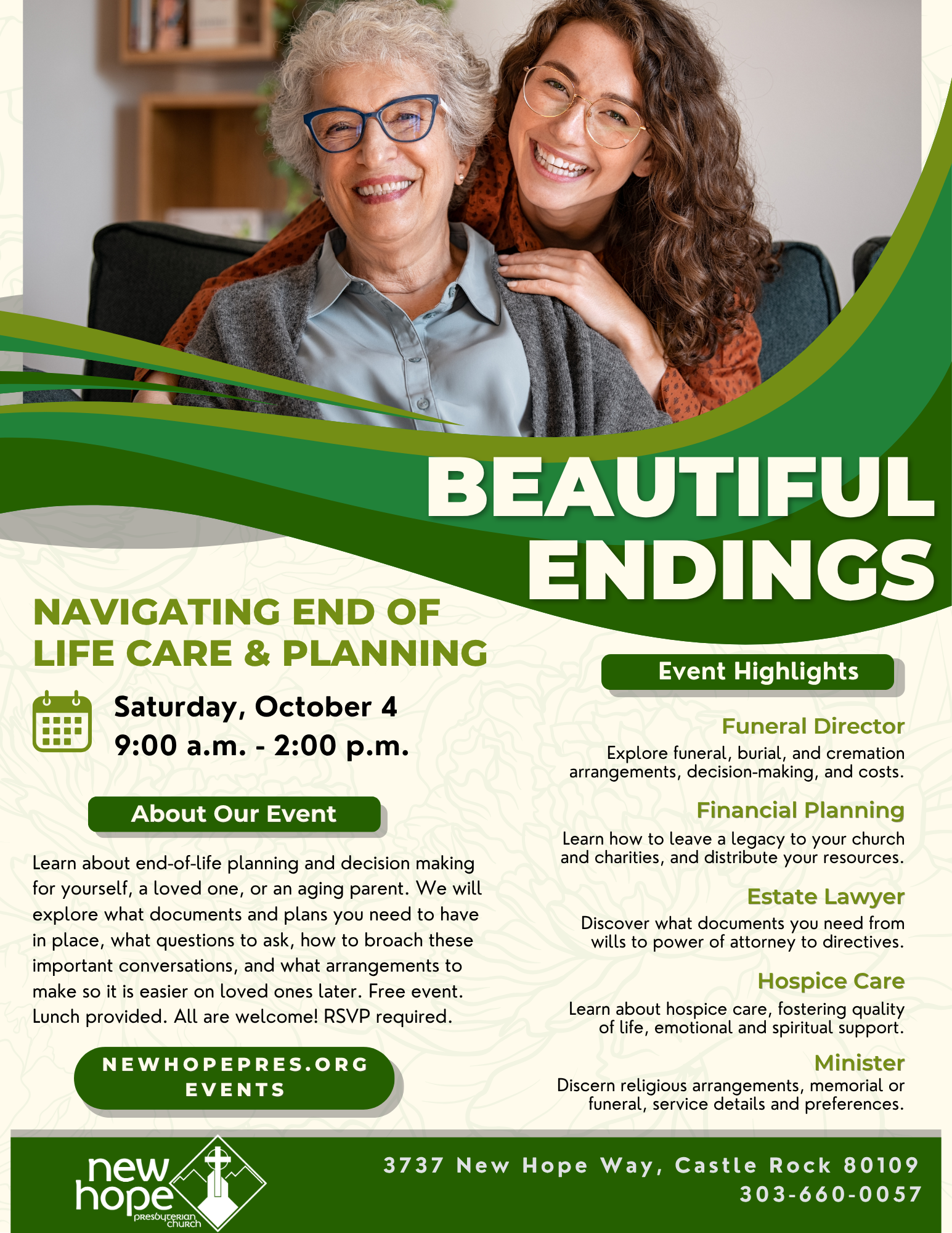 You’re Invited – Beautiful Endings: Navigating End-of-Life Care & Planning