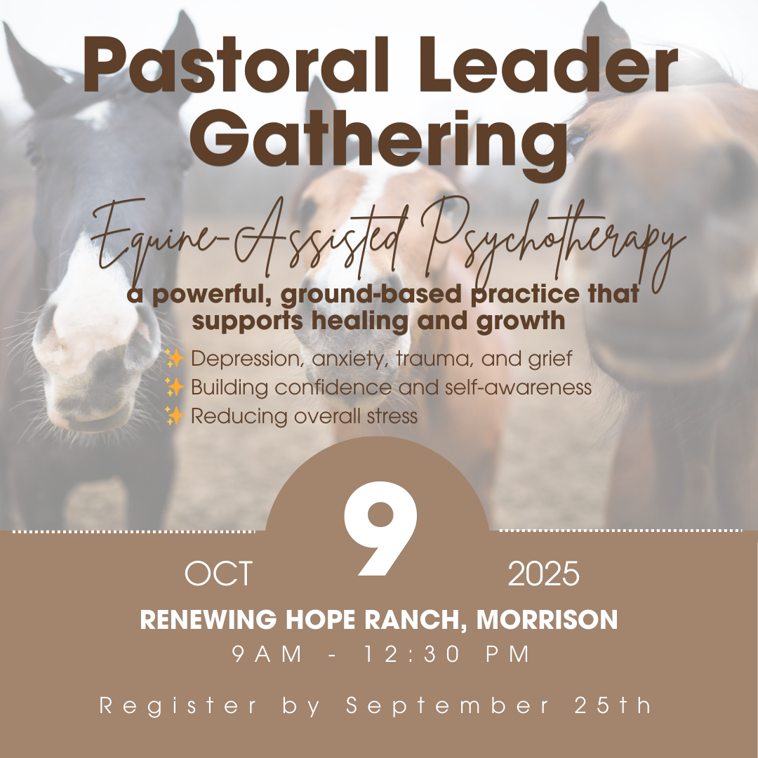 Space to Heal & Recharge: Unique Workshop for Ministers
