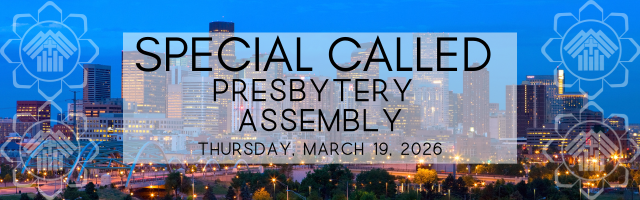 Special Called Assembly IN PERSON ONLY