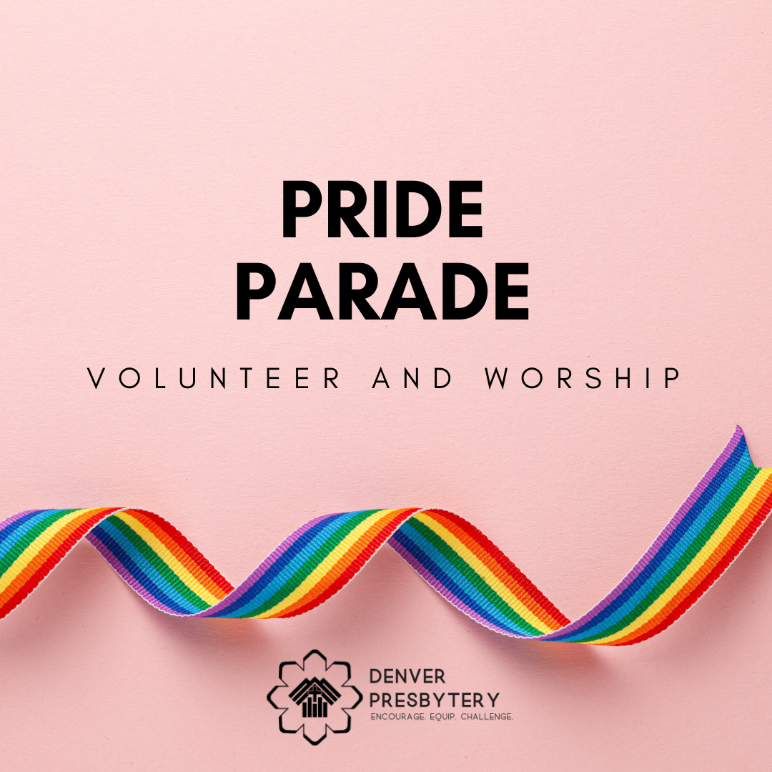Glitter Blessing at Pride Parade