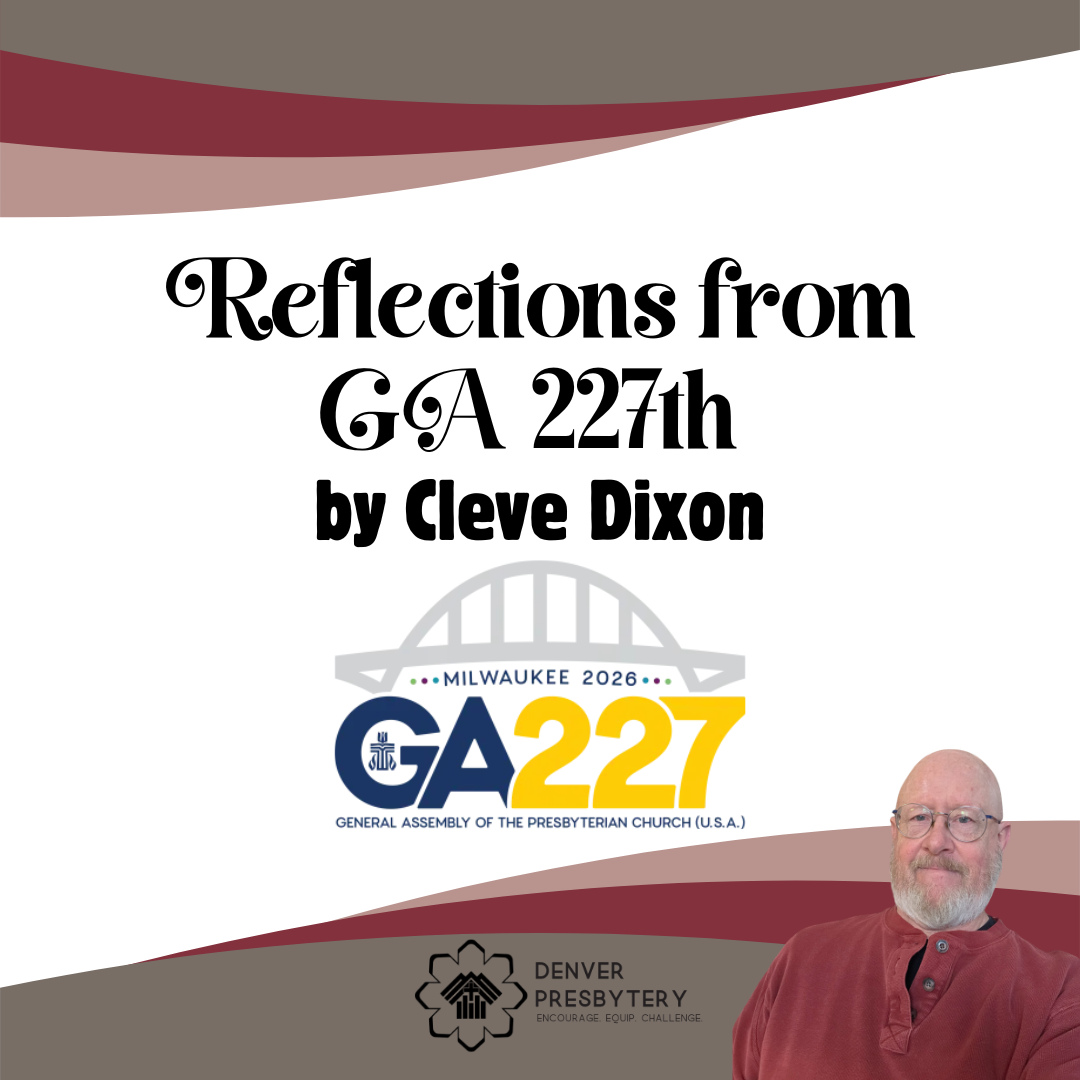 Reflections from Commissioner Cleve Dixon on General Assembly