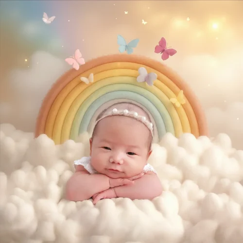 Rainbow dream digital composition