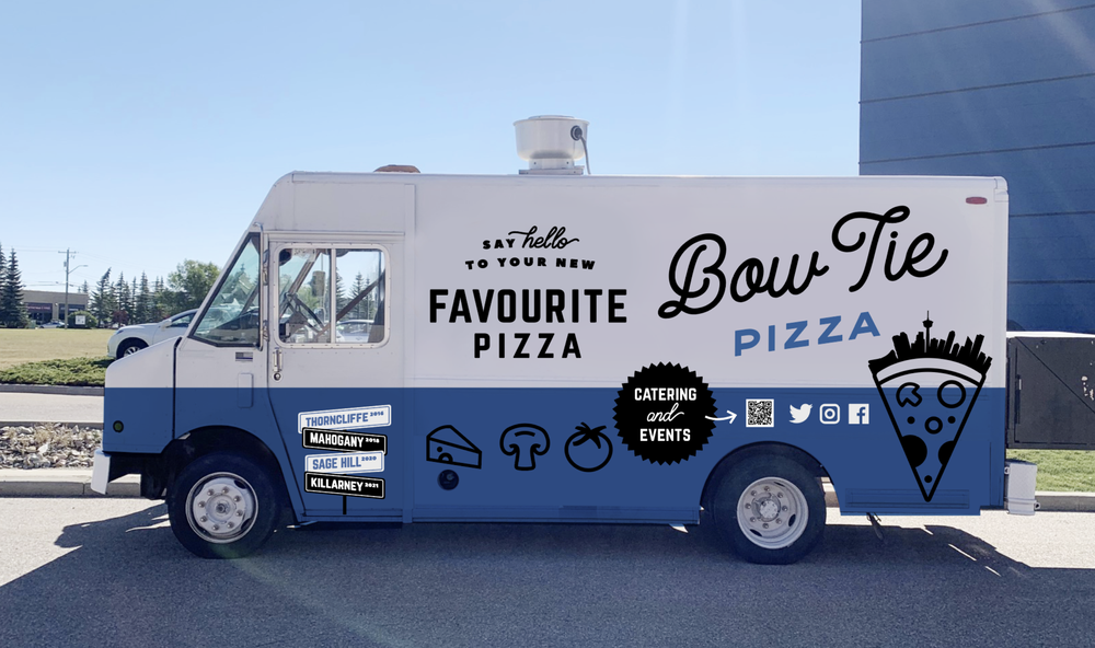 Pizza Bow Tie Pizza YYCFoodTrucks Calgary Food Truck Bookings And Pizza bow tie pizza yycfoodtrucks calgary food truck bookings and