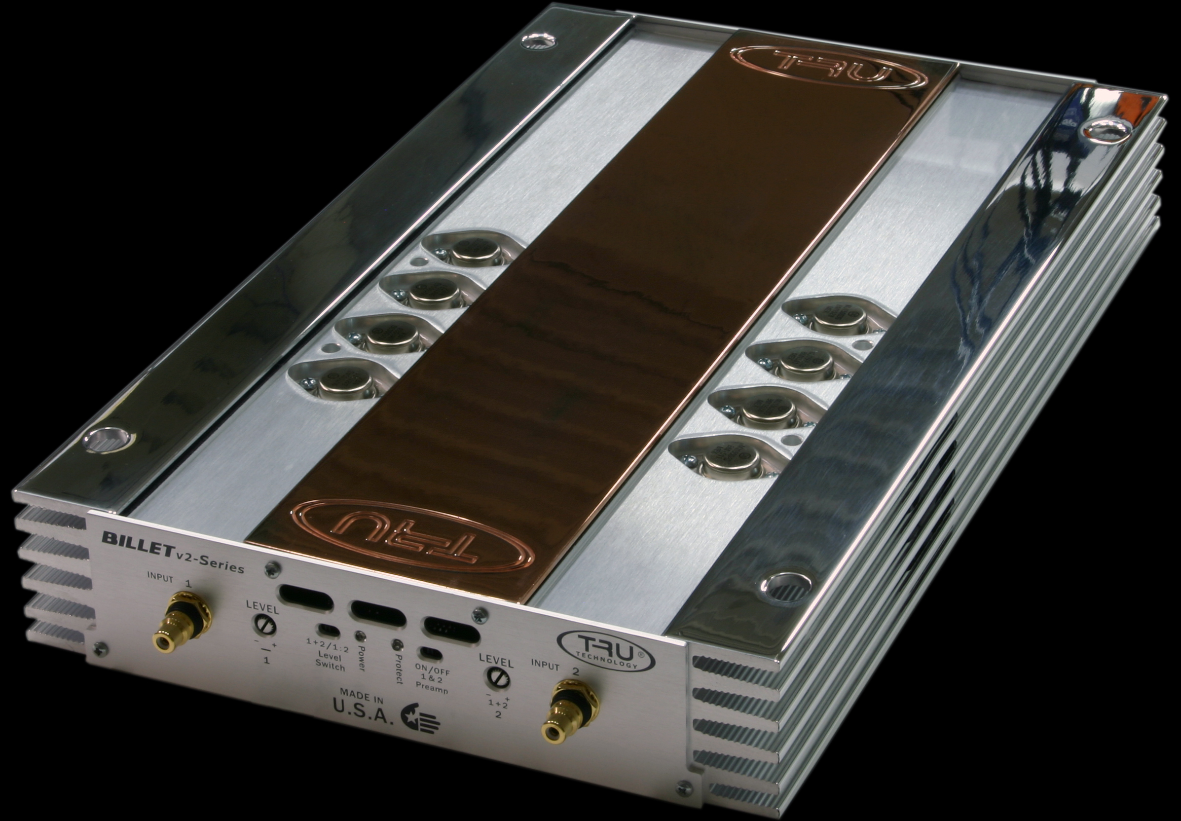  Mirror-Polished Heatsink with Brass Plated center