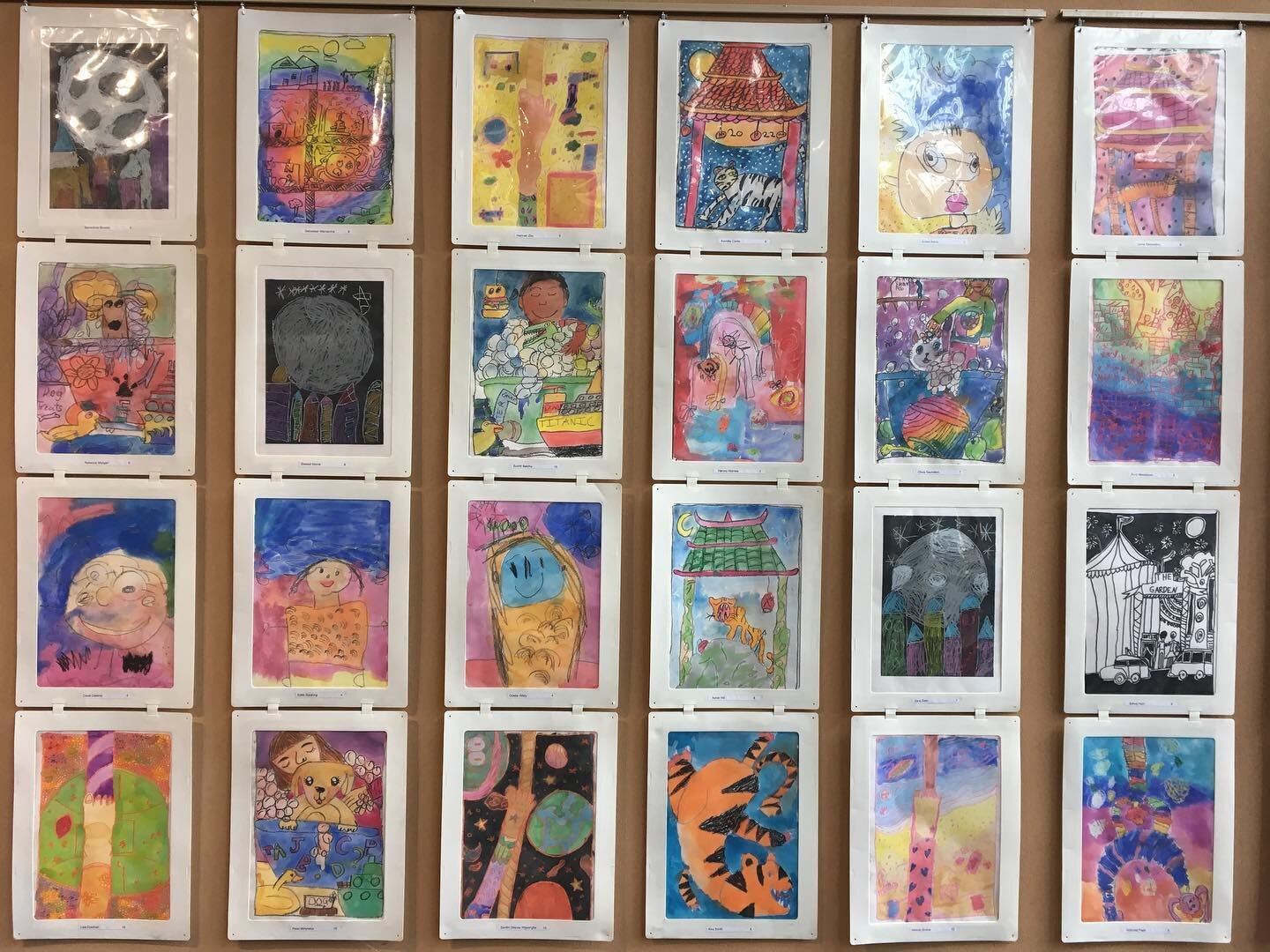 Have you been to see our Student Exhibition at the Burnside Civic Centre yet? It&rsquo;s open until Friday May 13, 8:30am-5pm. 
.
.
.
#kidsart #artclassesforkids #kidsartexhibition #cityofburnside #watercolour #painting #colour