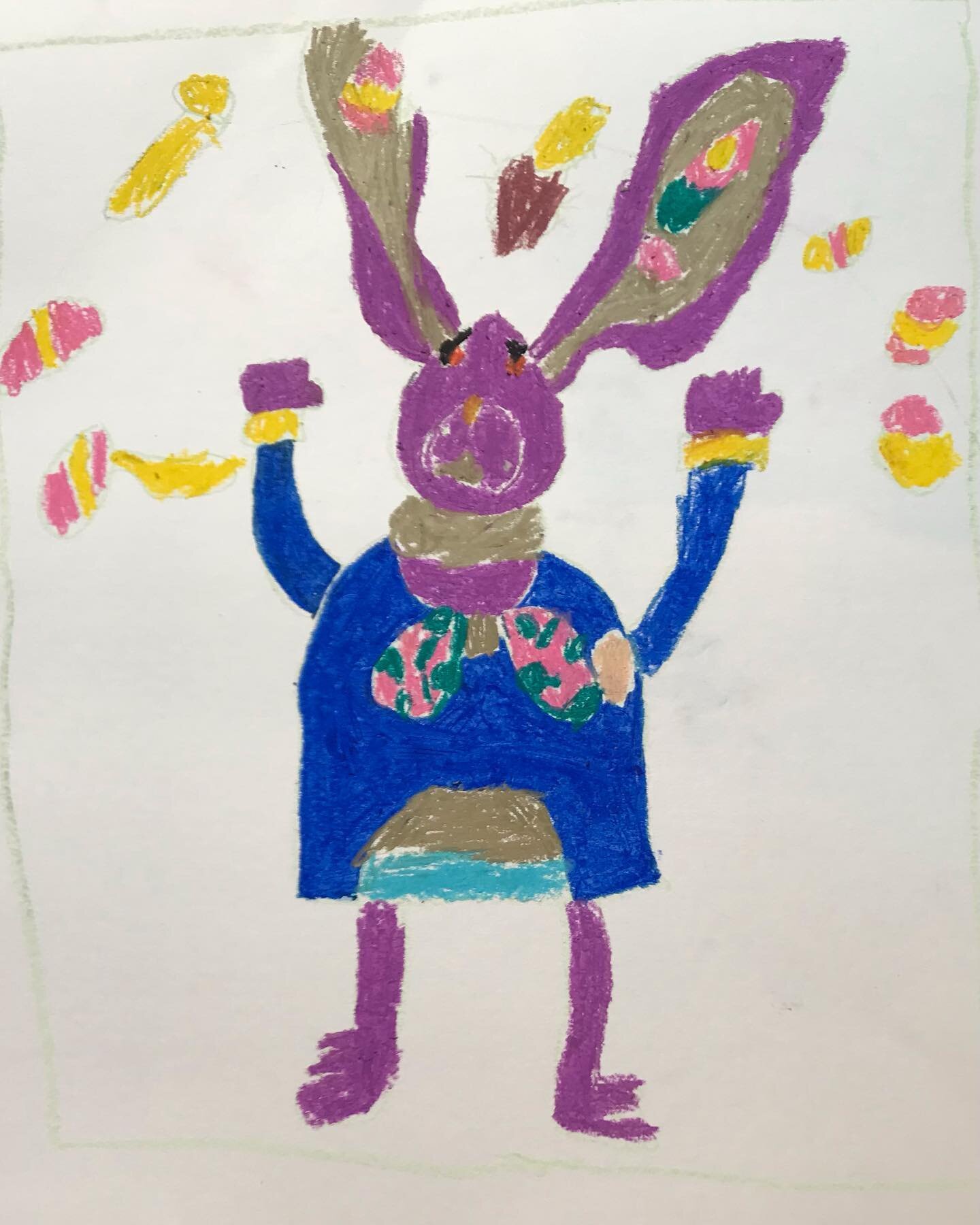 &lsquo;Juggling Easter Bunny&rsquo; by an Intermediate Student